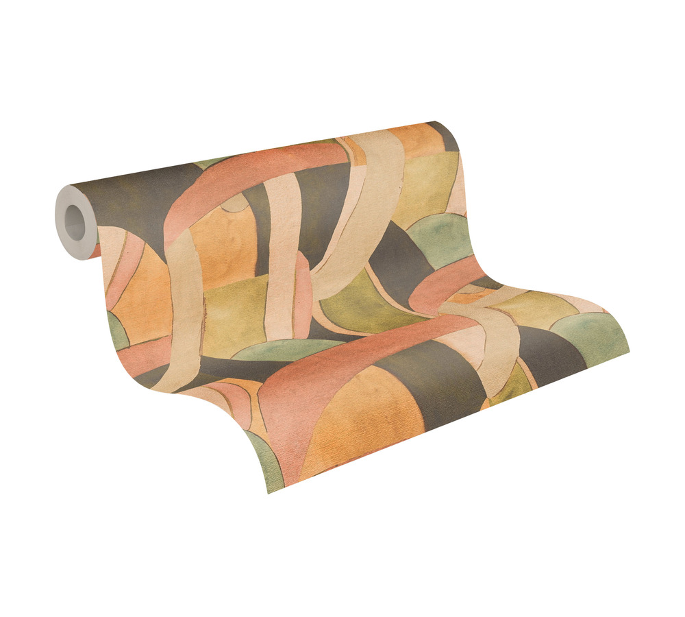 AS Vliestapete Anna d'Andrea Abstrakt Grün 782143