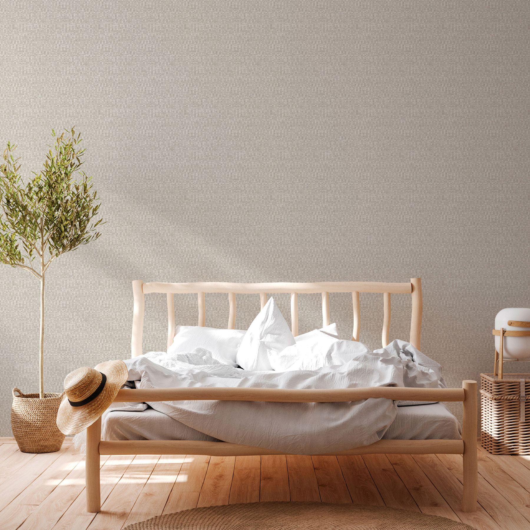 AS Vliestapete Antigua Satin Abstrakt Grau 390923
