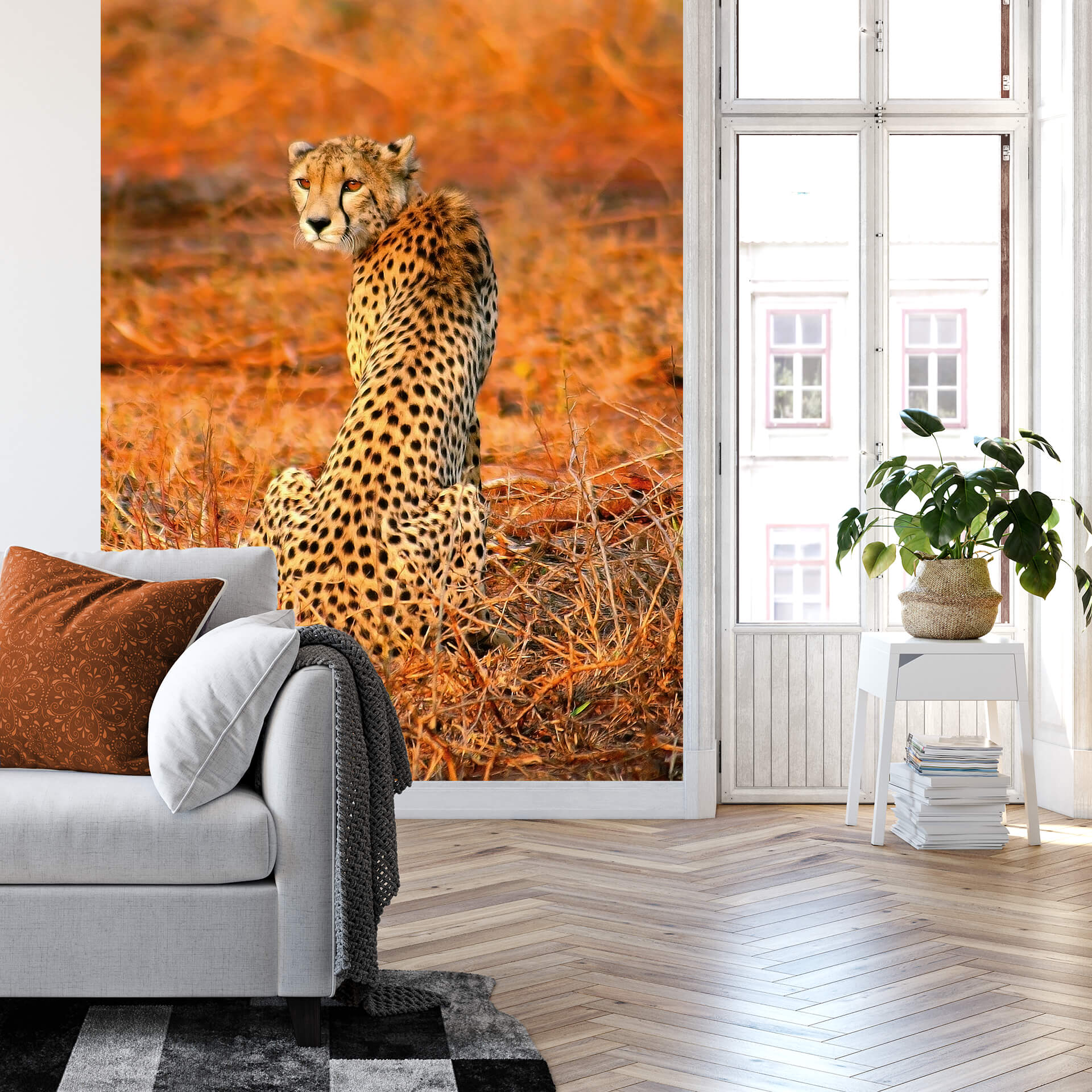 AS Fototapete Designwalls 2.0 Leopard Safari DD119074