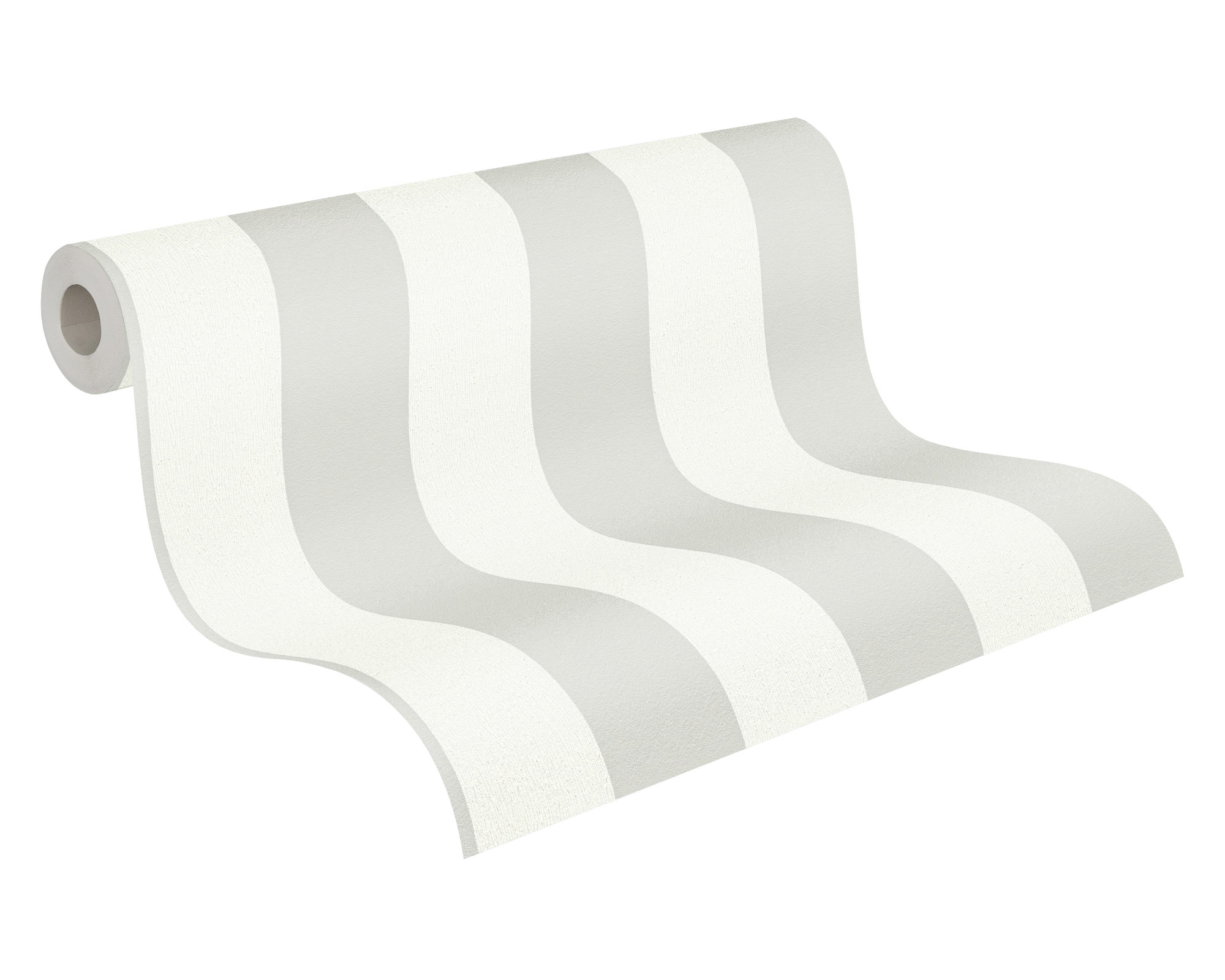 AS Vliestapete Casual Living Grau Streifentapete 381012