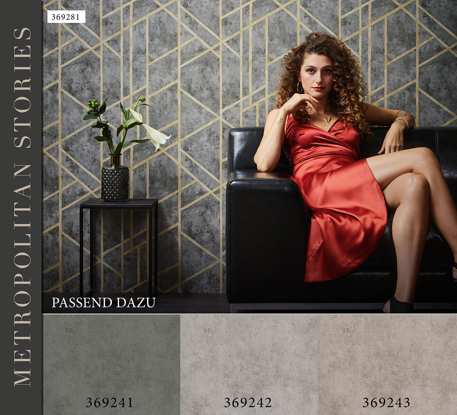 AS Vliestapete Metropolitan Stories Geometrisch 369281