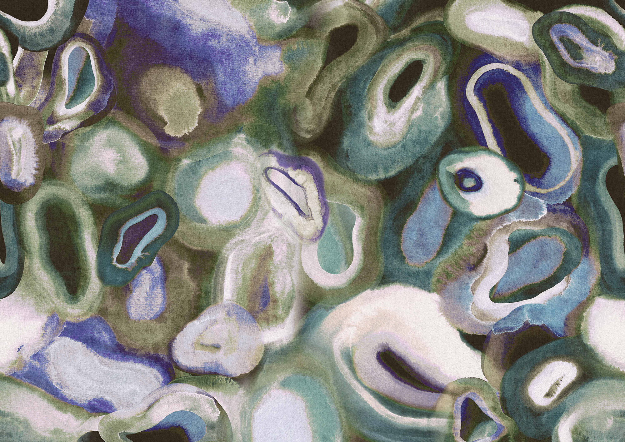 Masureel Fototapete Panel Erosion Acharius Aqua DGERO3041260