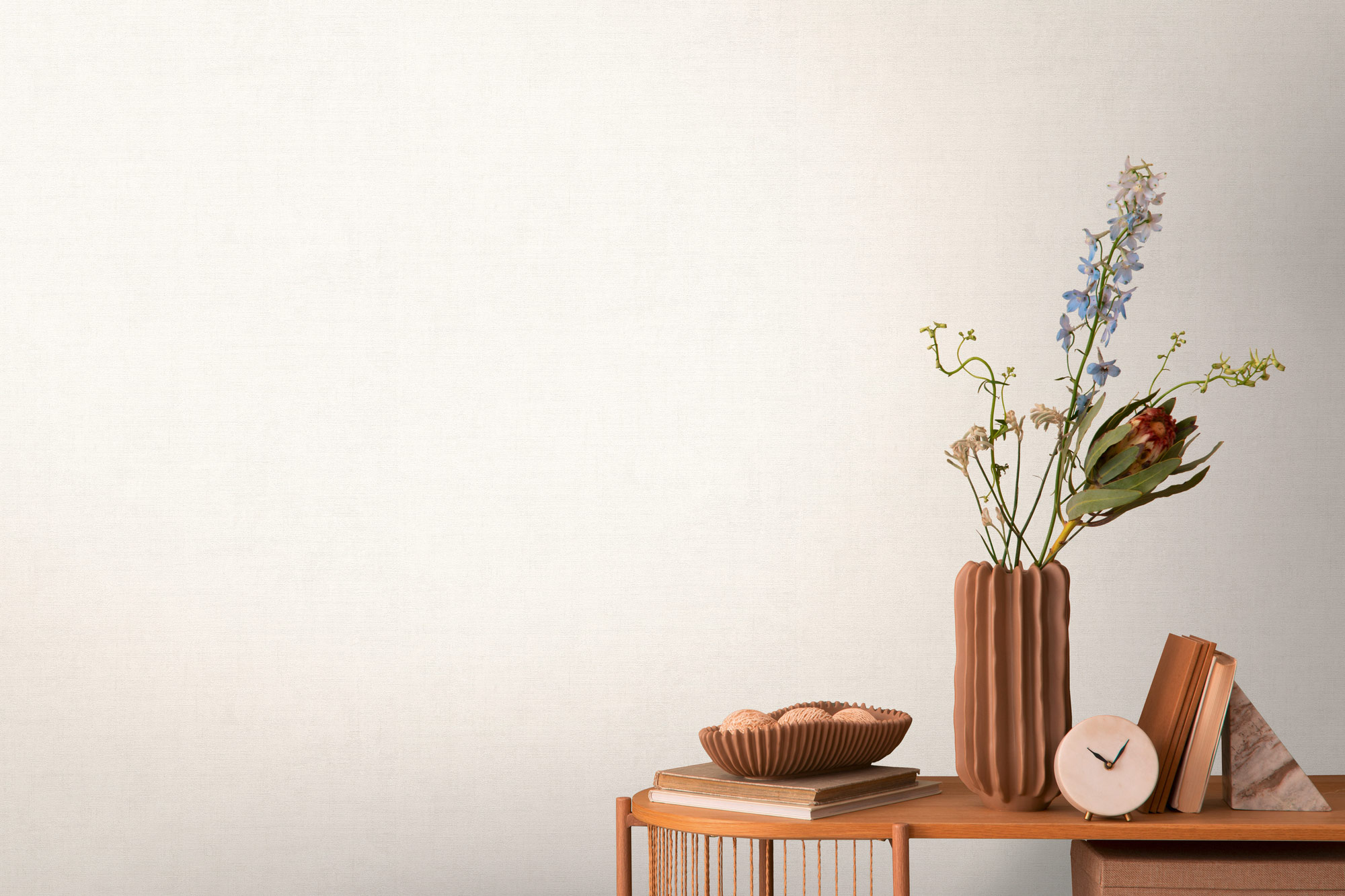 AS Vliestapete CosmoLiving Uni Weiß 791097