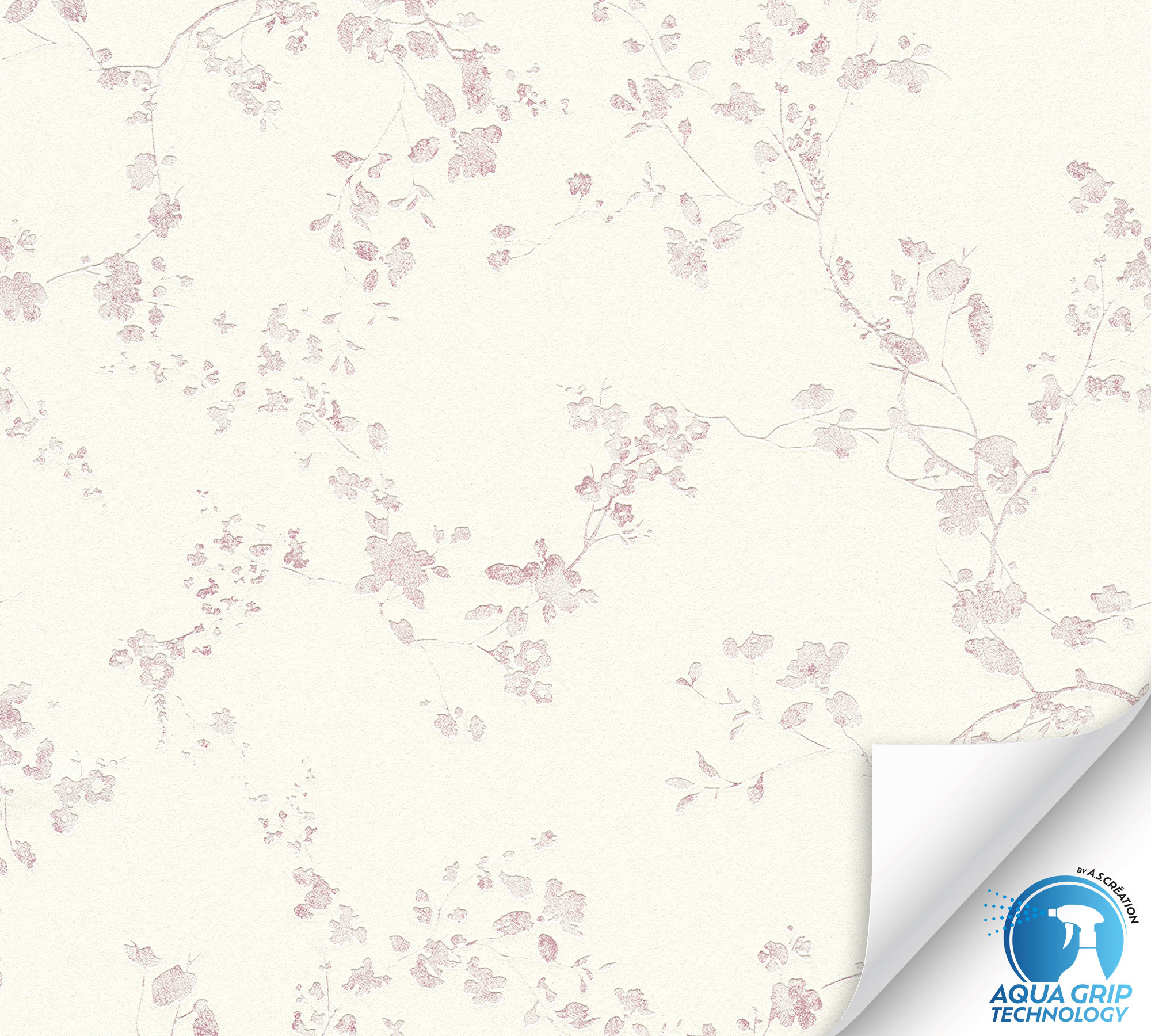 AS Vliestapete WOW Designdrop Waldtapete Weiß 784971