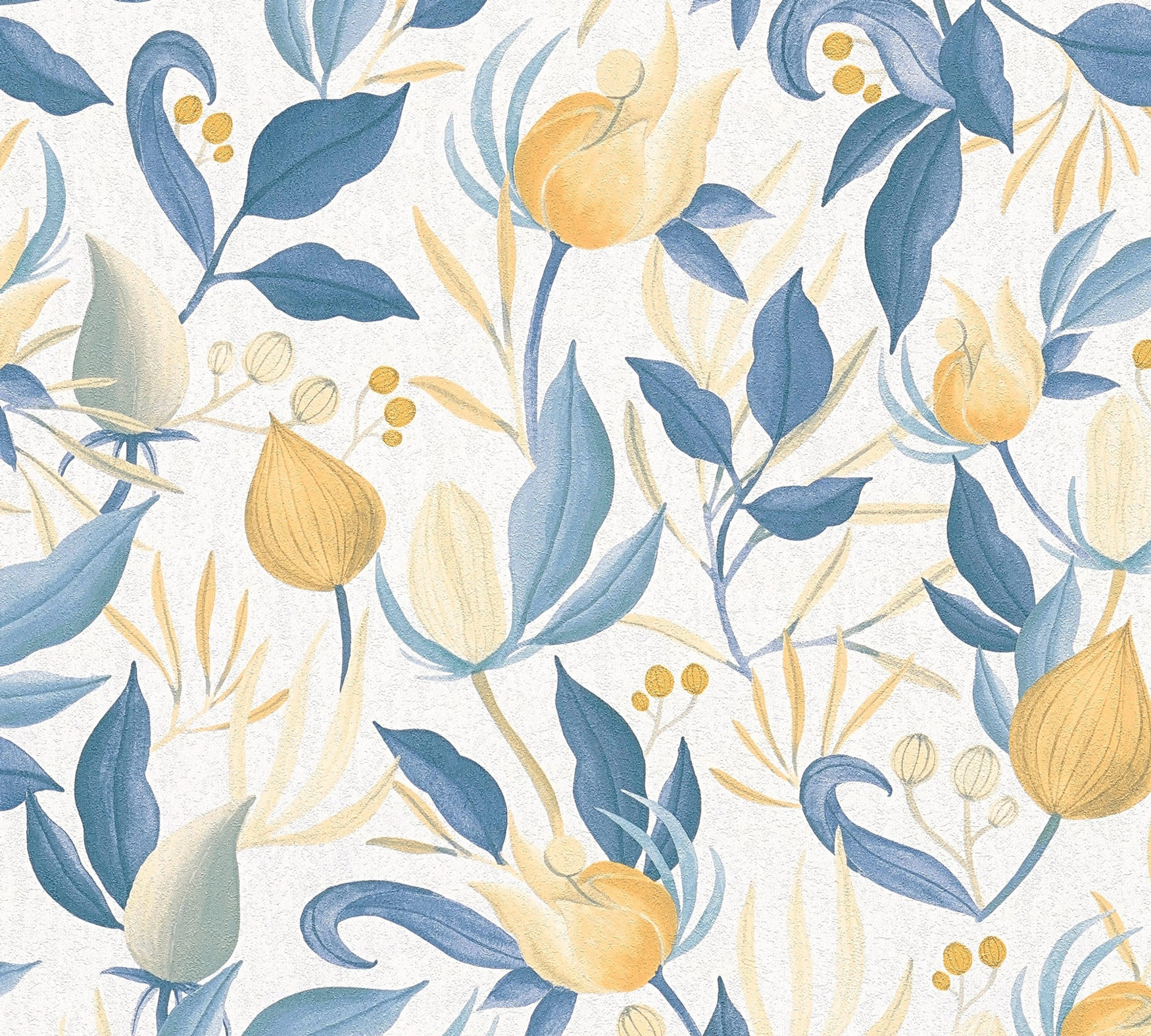 AS Vliestapete CosmoLiving Floral Weiß 790626