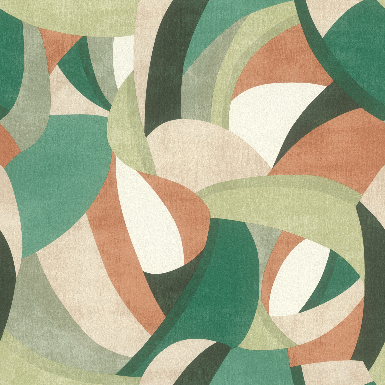 Rasch Vliestapete Allegretto Grün-Hellgrün 791310