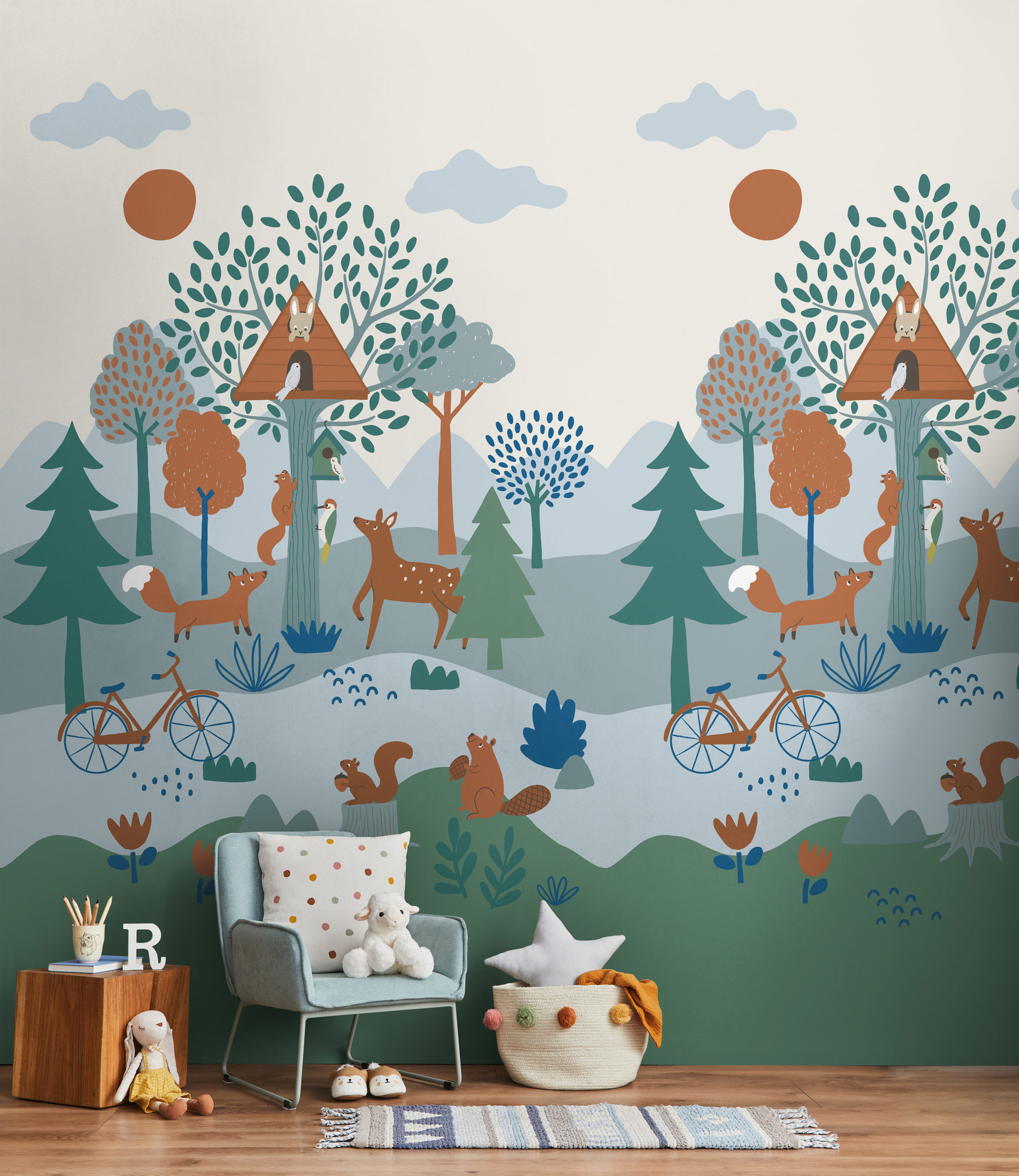 AS Fototapete Kids Studio Kinder Blau 792882