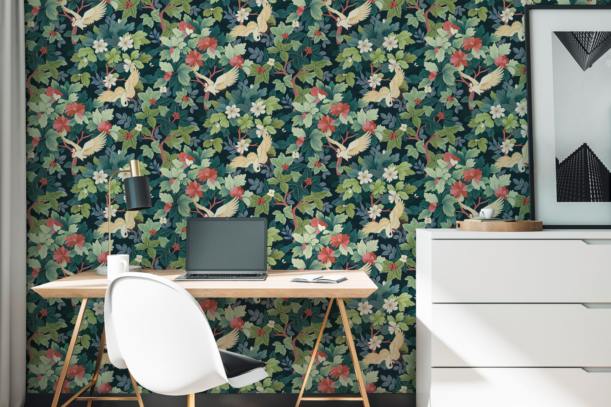 AS Vliestapete PintWalls 3 Natur Blau 791862