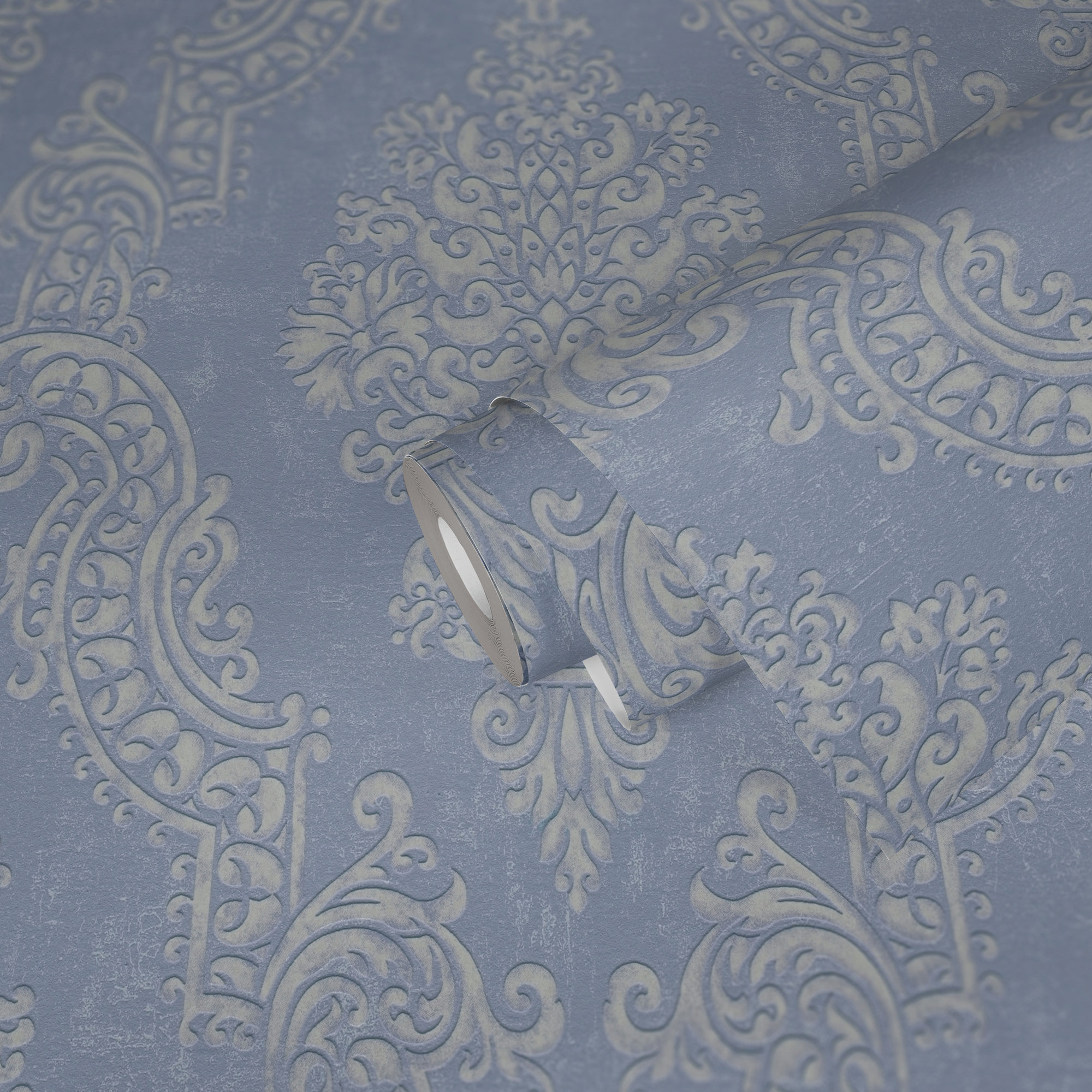 AS Vliestapete Pure Elegance Ornament Violett 397652