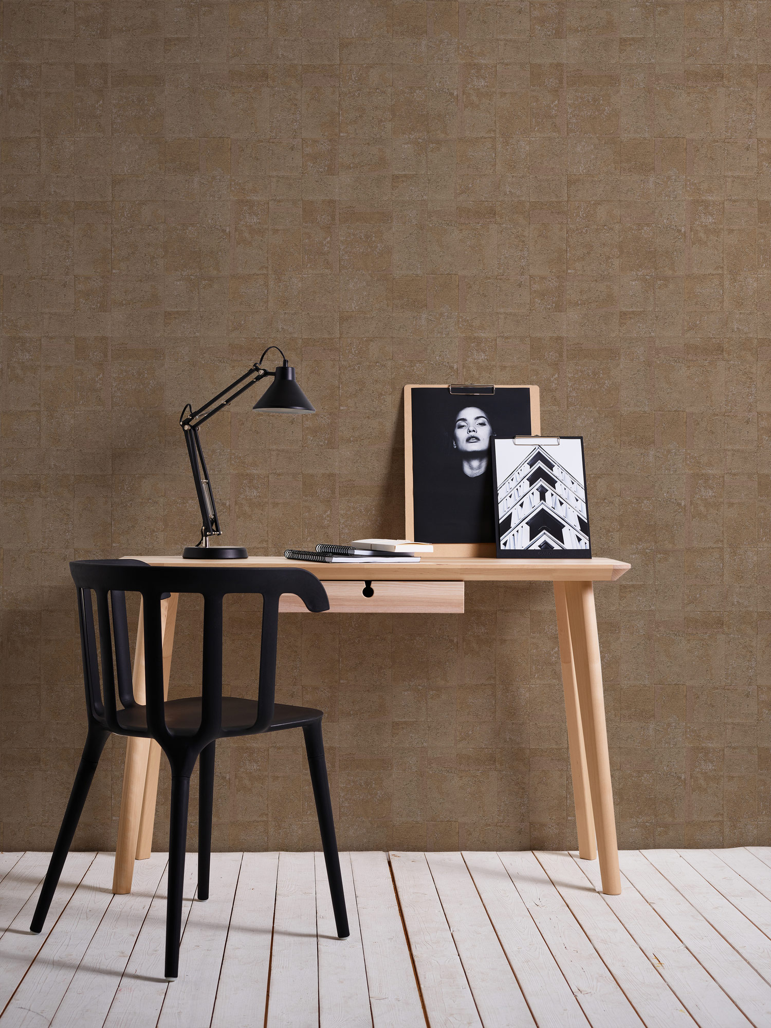 Livingwalls Vliestapete Stories of Life Struktur Gold 396711