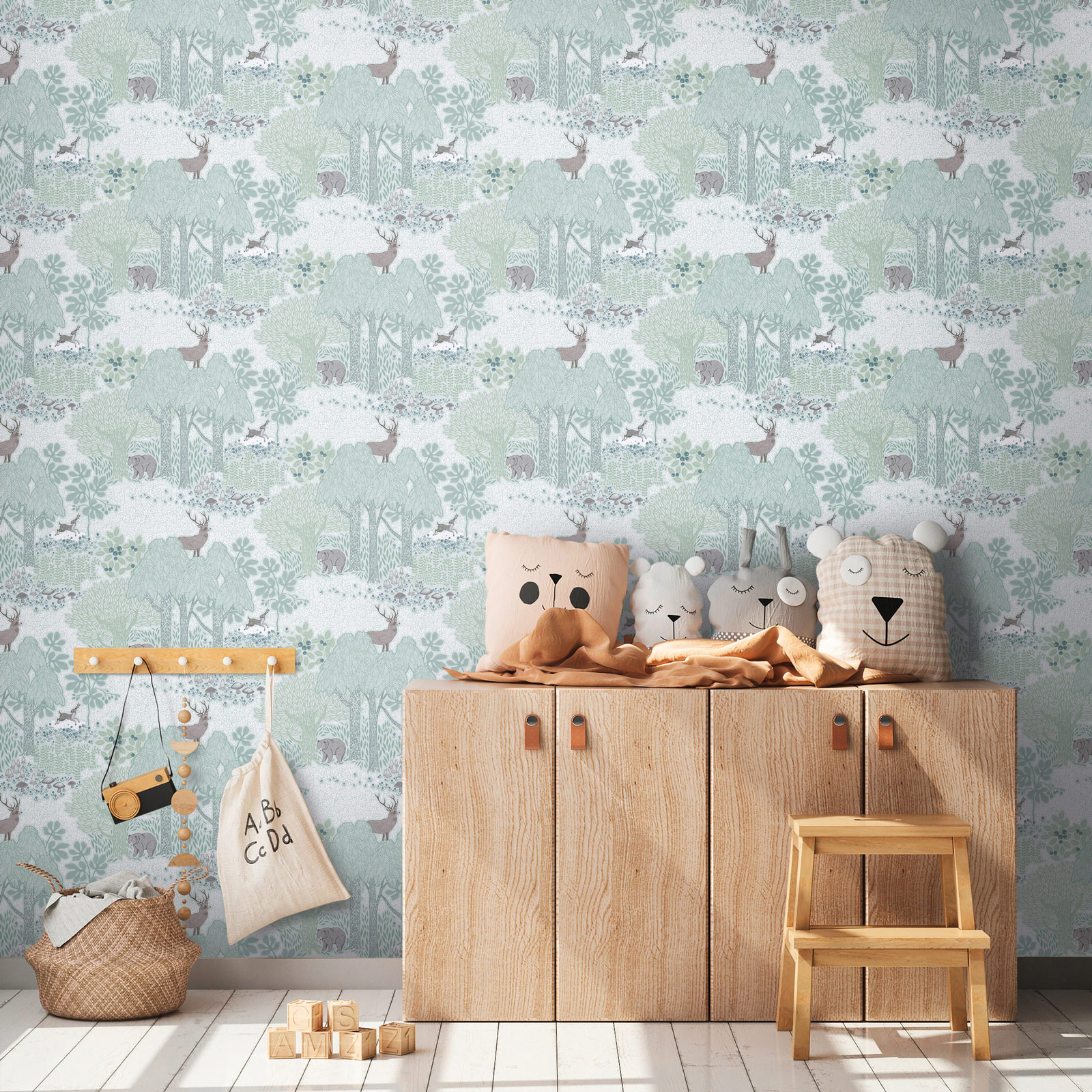 AS Vliestapete Lilly & Luis Wald Braun 771331