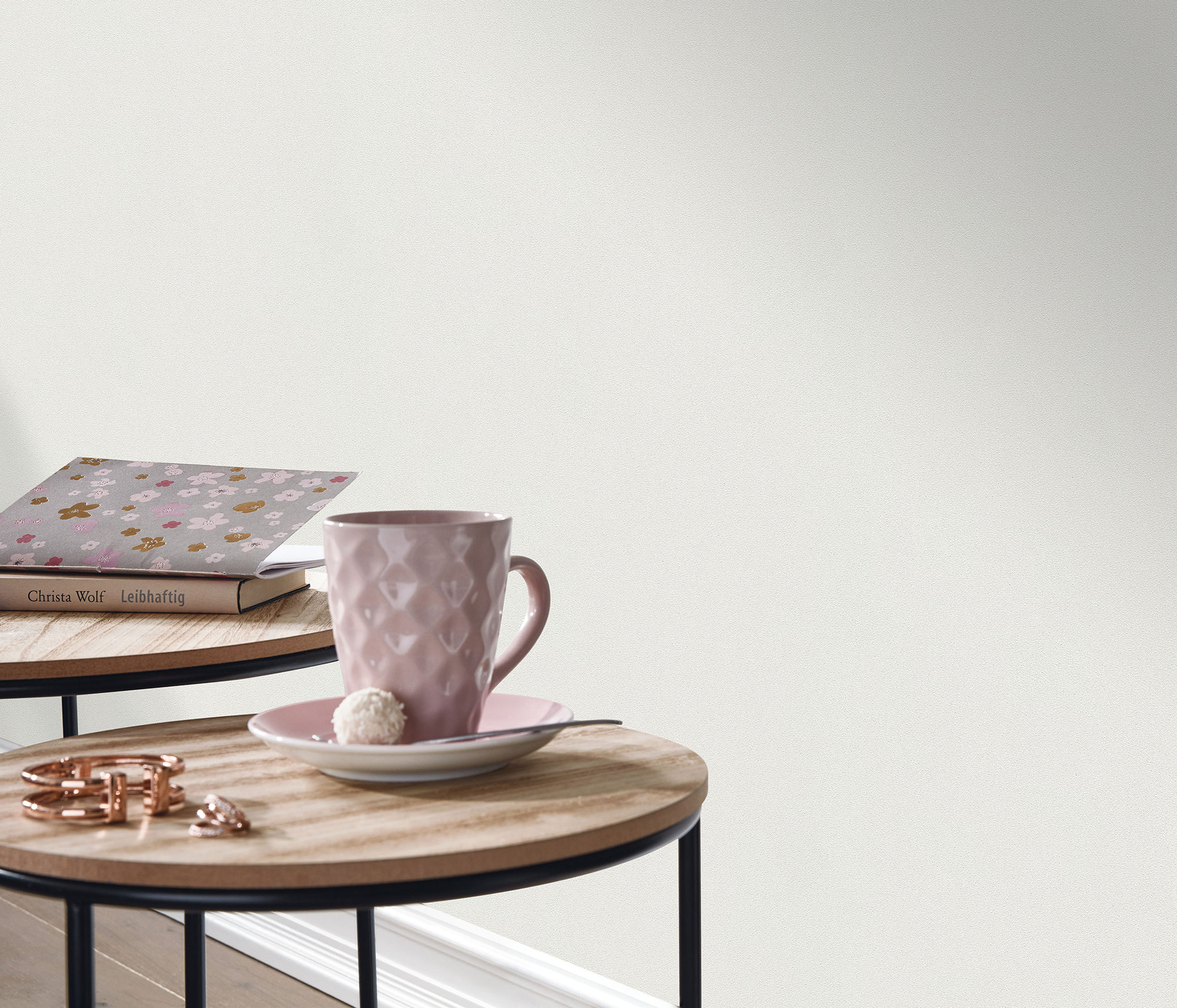 Erismann Vliestapete Elle 3 creme Unis 1033525