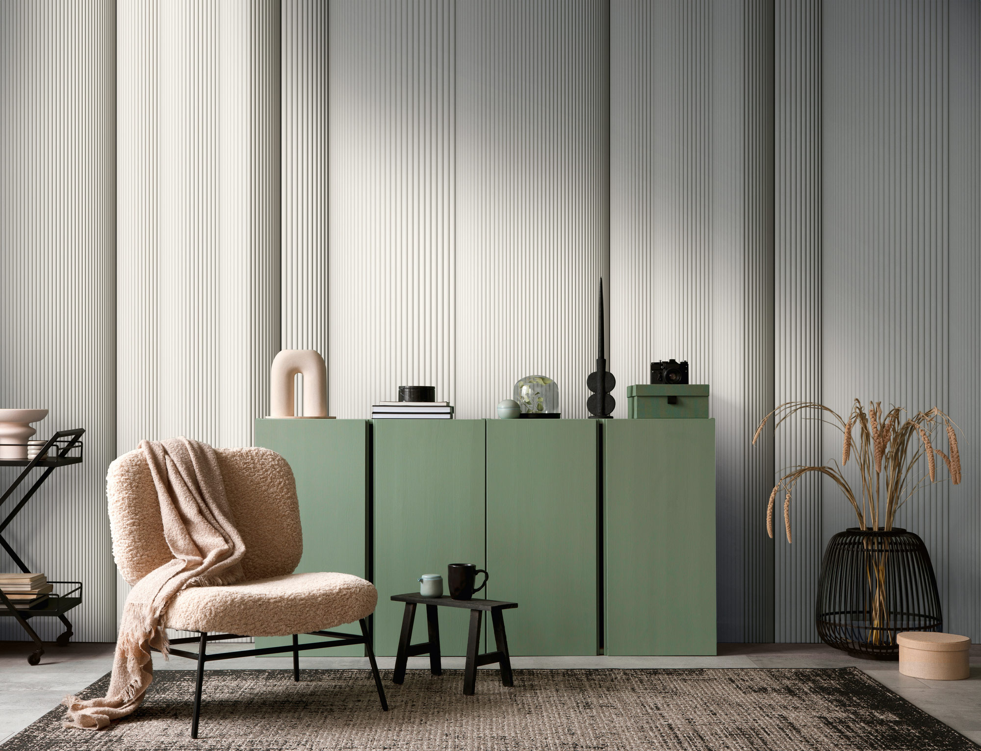 Livingwalls Vliestapete The Wall 3 Struktur 398411