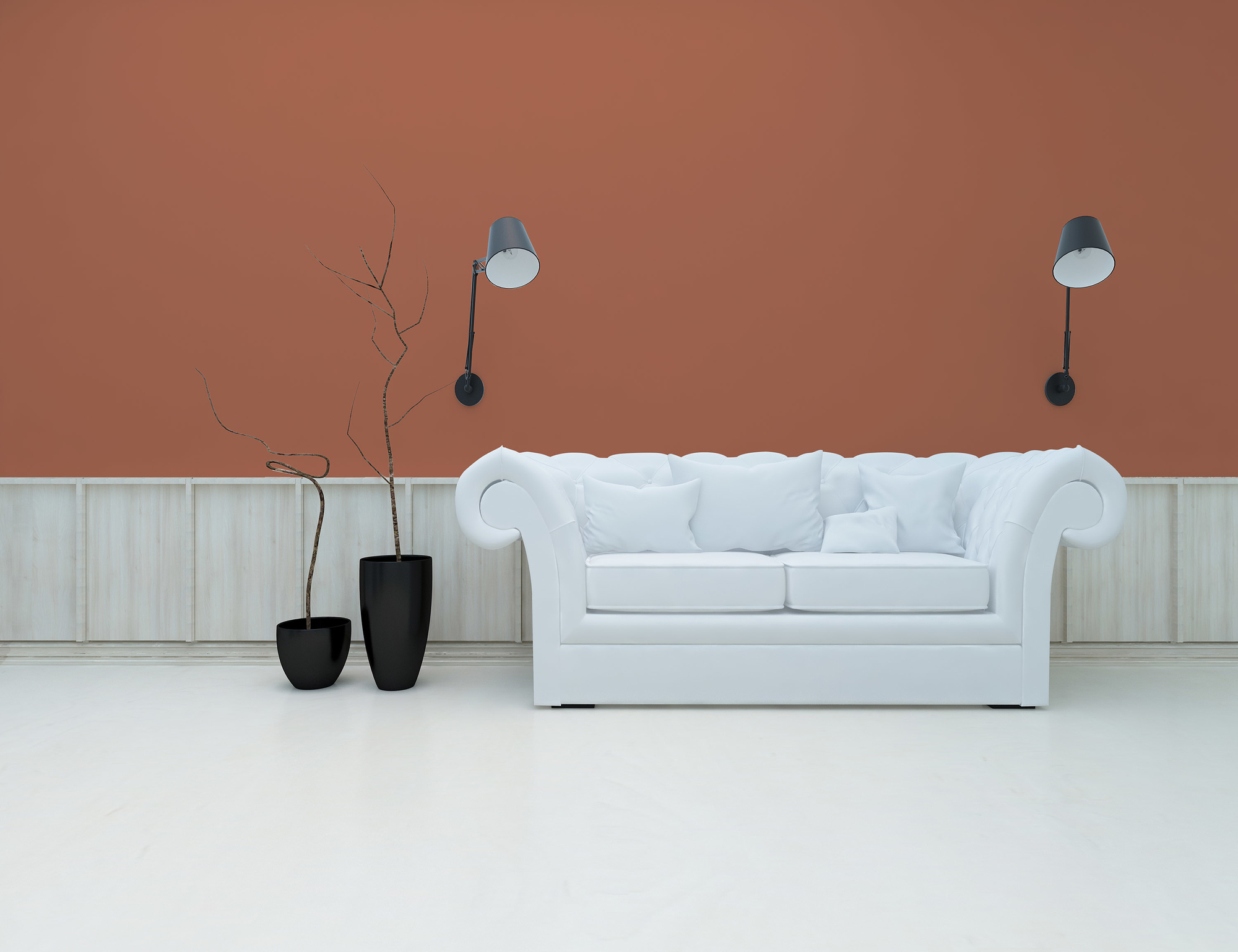 AS Premium Innenwandfarbe Puro c9008 dusty orange 1 L