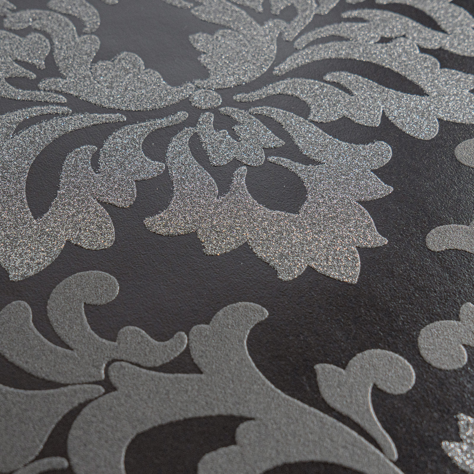 AS Vliestapete Neue Bude 2.0 Barock Tapete schwarz 361663