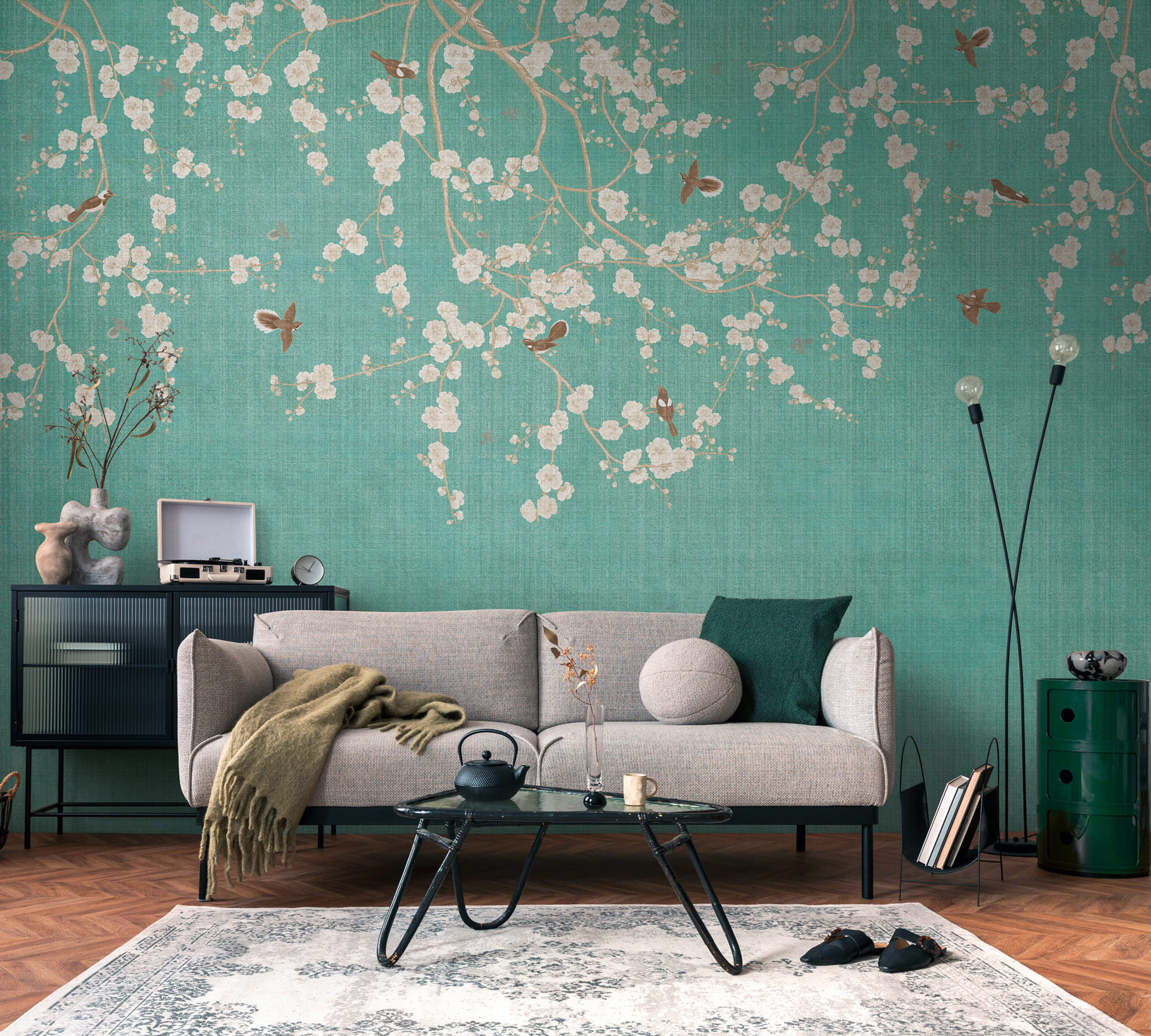 Livingwalls Vliestapete The Wall 3 Floral 399211