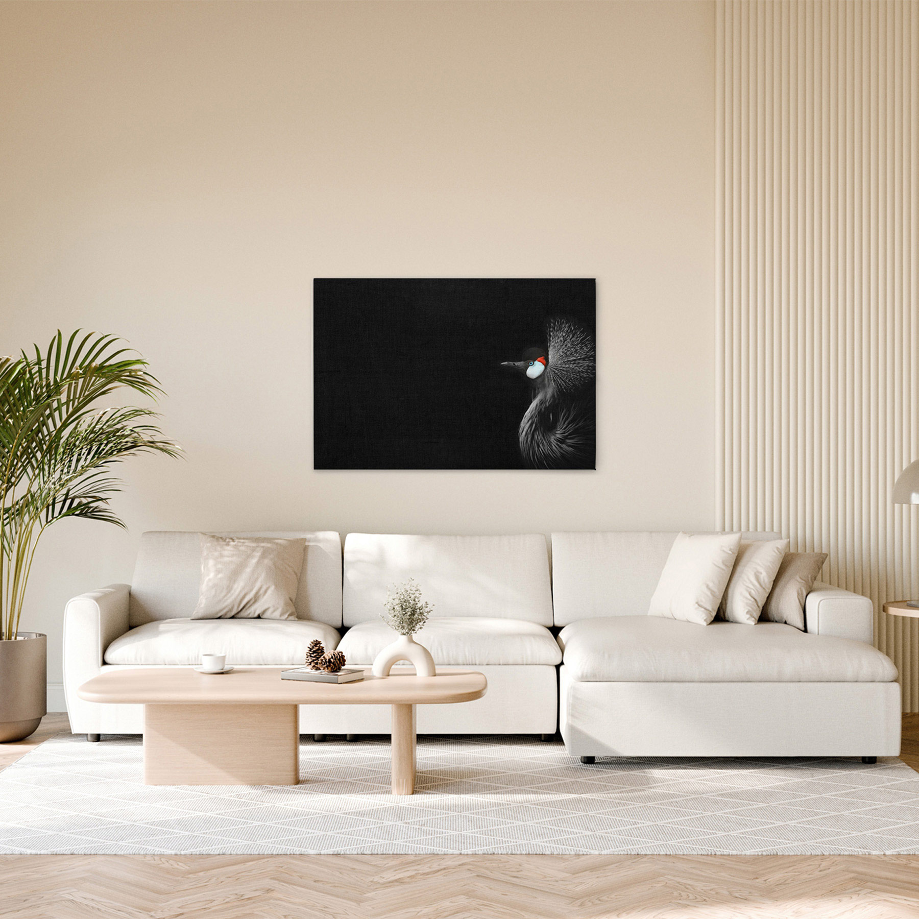 AS Leinwandbild Crowned Crane DD132203