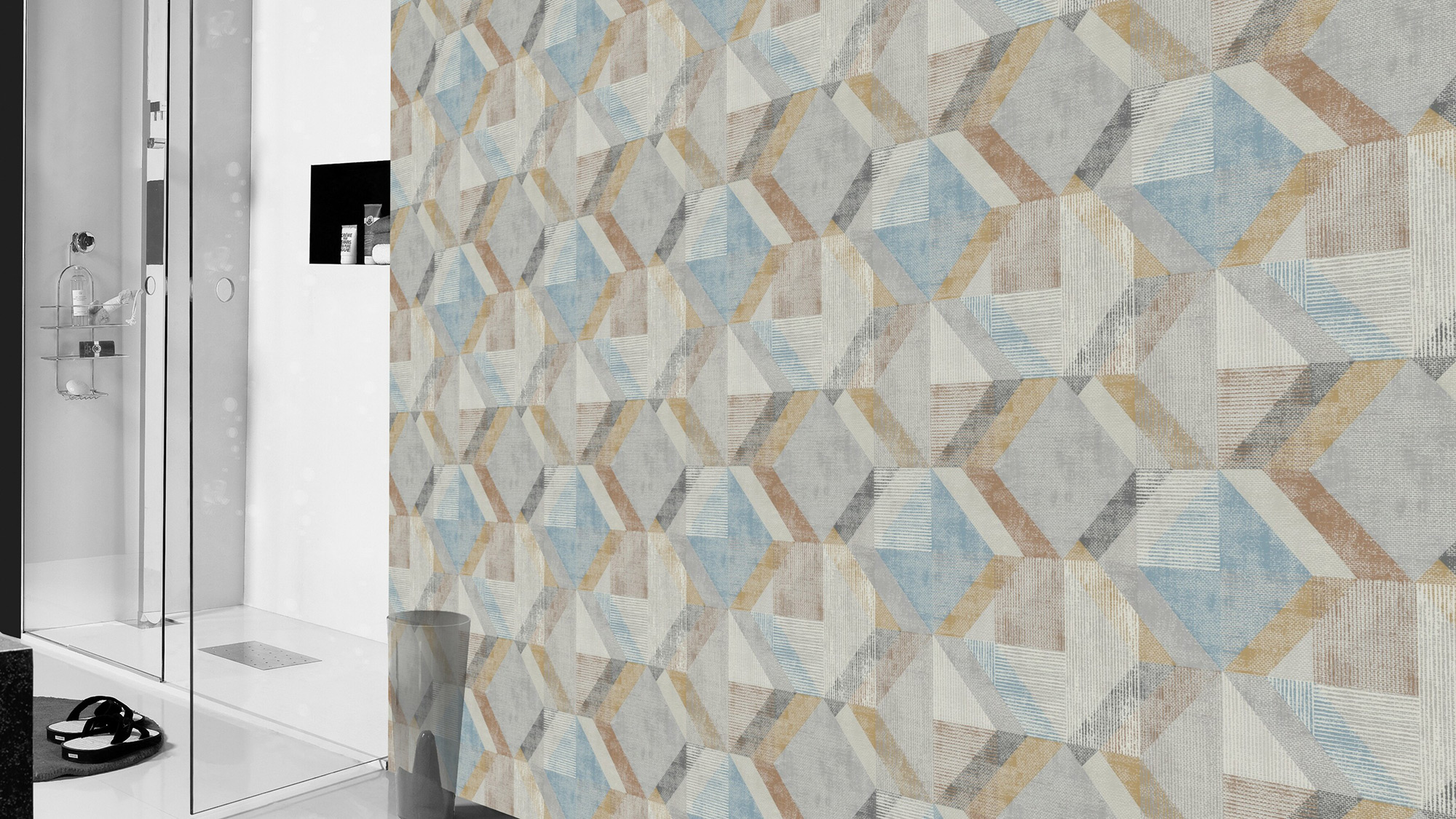 Rasch Vliestapete Color Your Life Dreiecke 311907