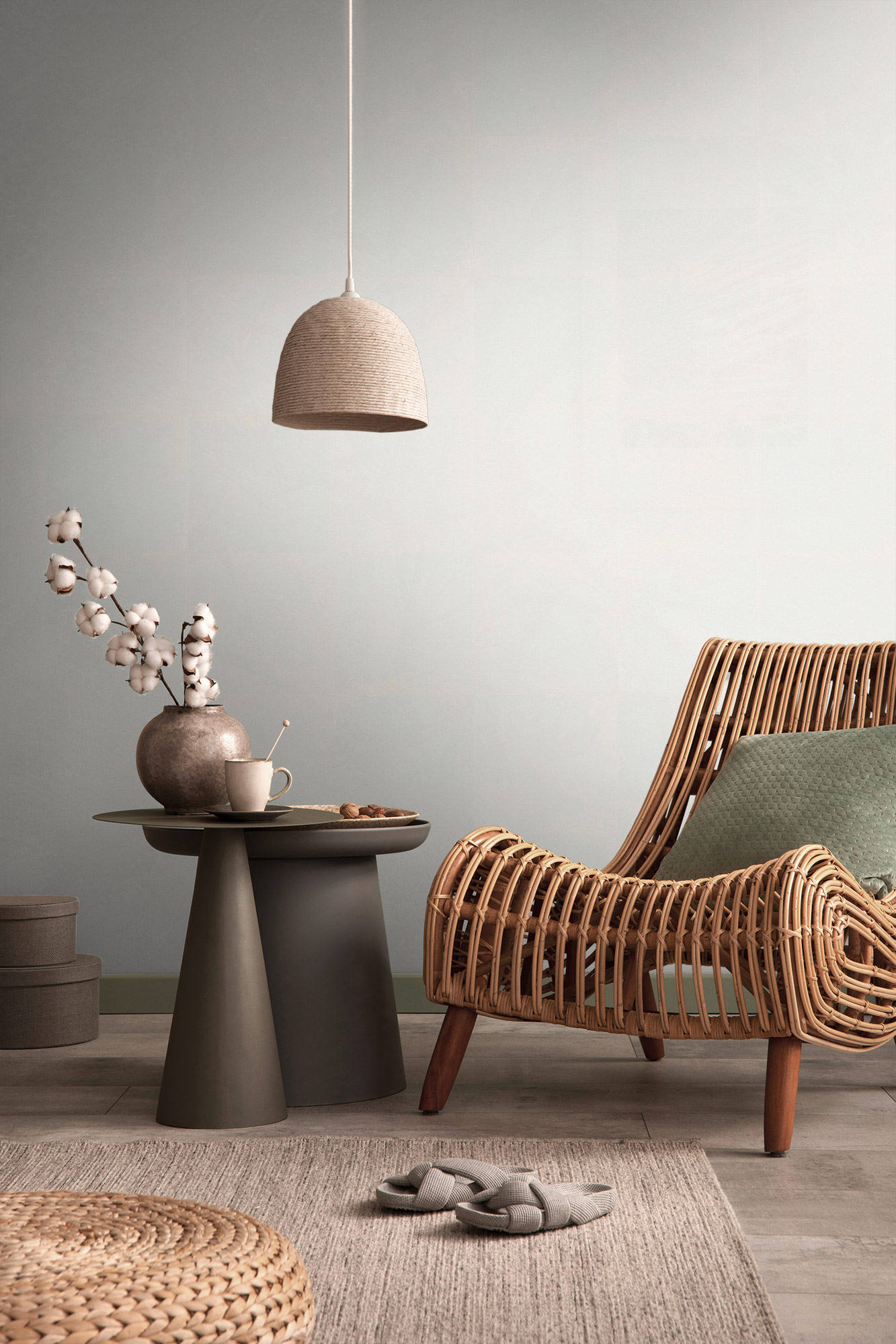 AS Vliestapete MS Travel Styles Uni Weiß 392662