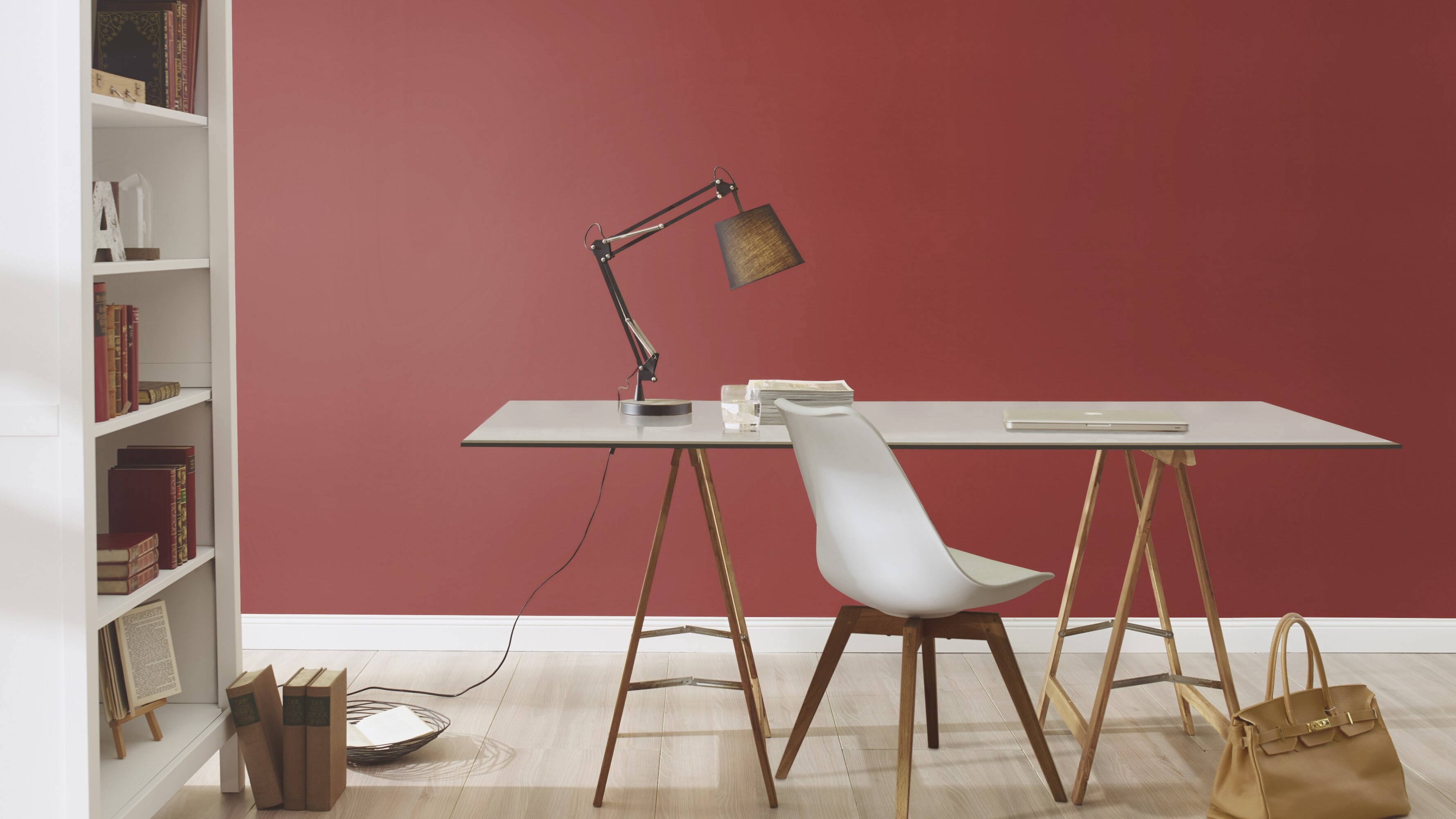 Rasch Vliestapete Allegretto Rot-Ziegelrot 688061