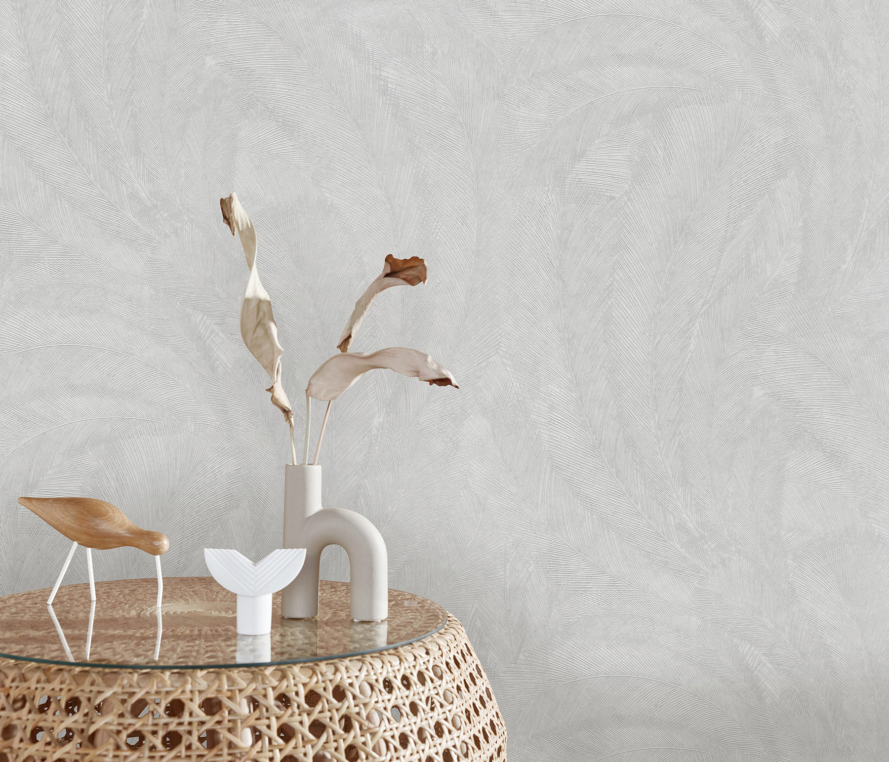 Erismann Vliestapete Elysium hellgrau 1047631