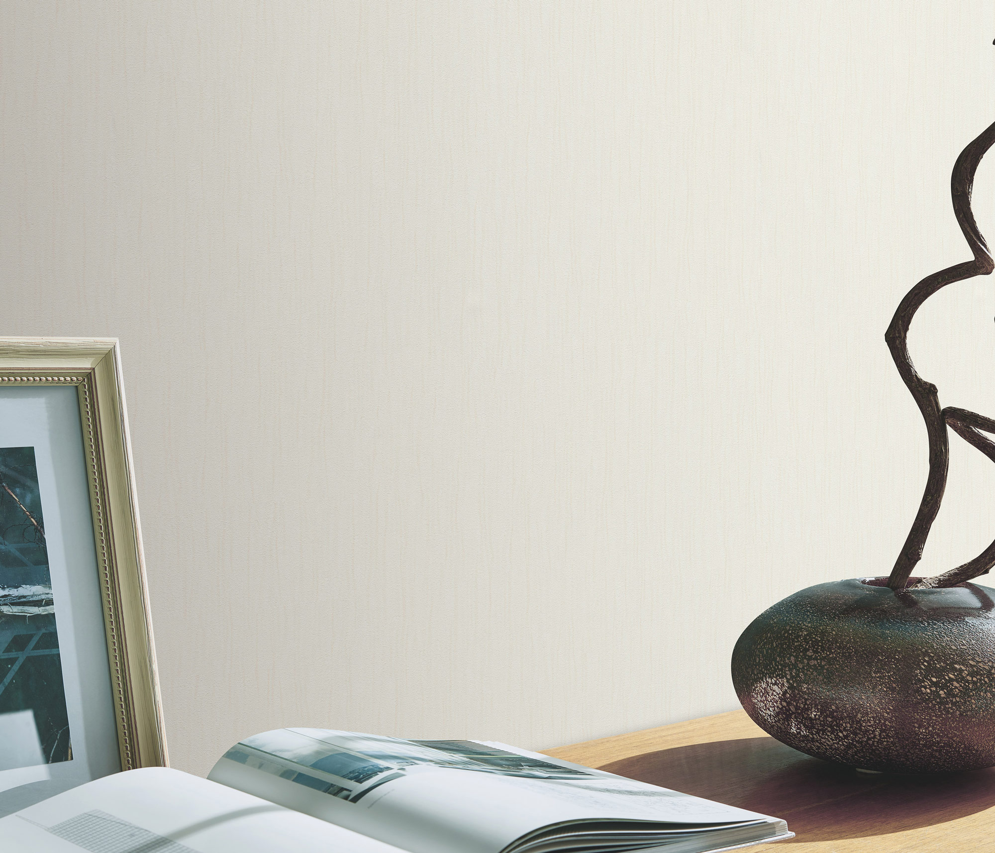 Erismann Vliestapete Versailles Unitapete beige 1035102