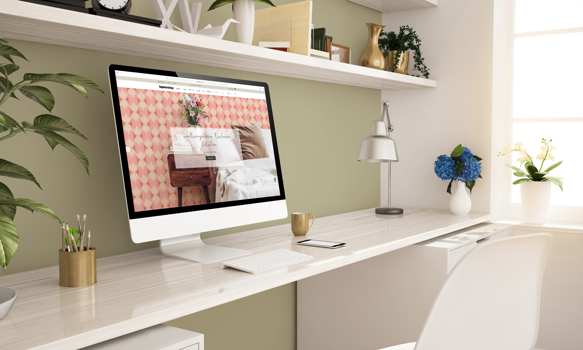 AS Wandfarbe The Color Kitchen TCK4001 Warm Wasabi 2,5 L