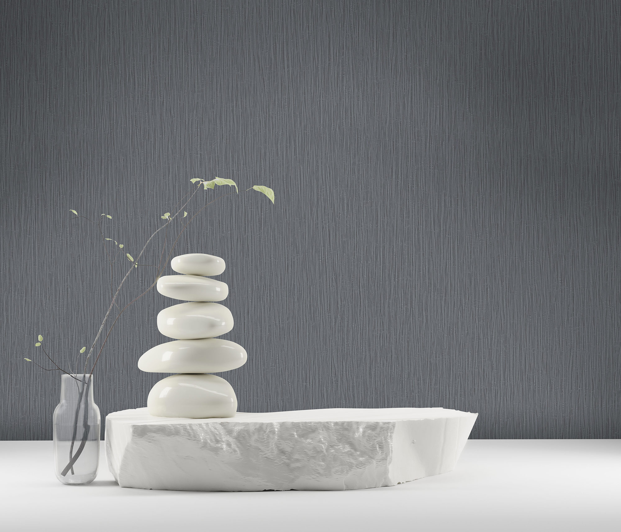 Erismann Vliestapete Code Nature schwarz/anthrazit 1021247