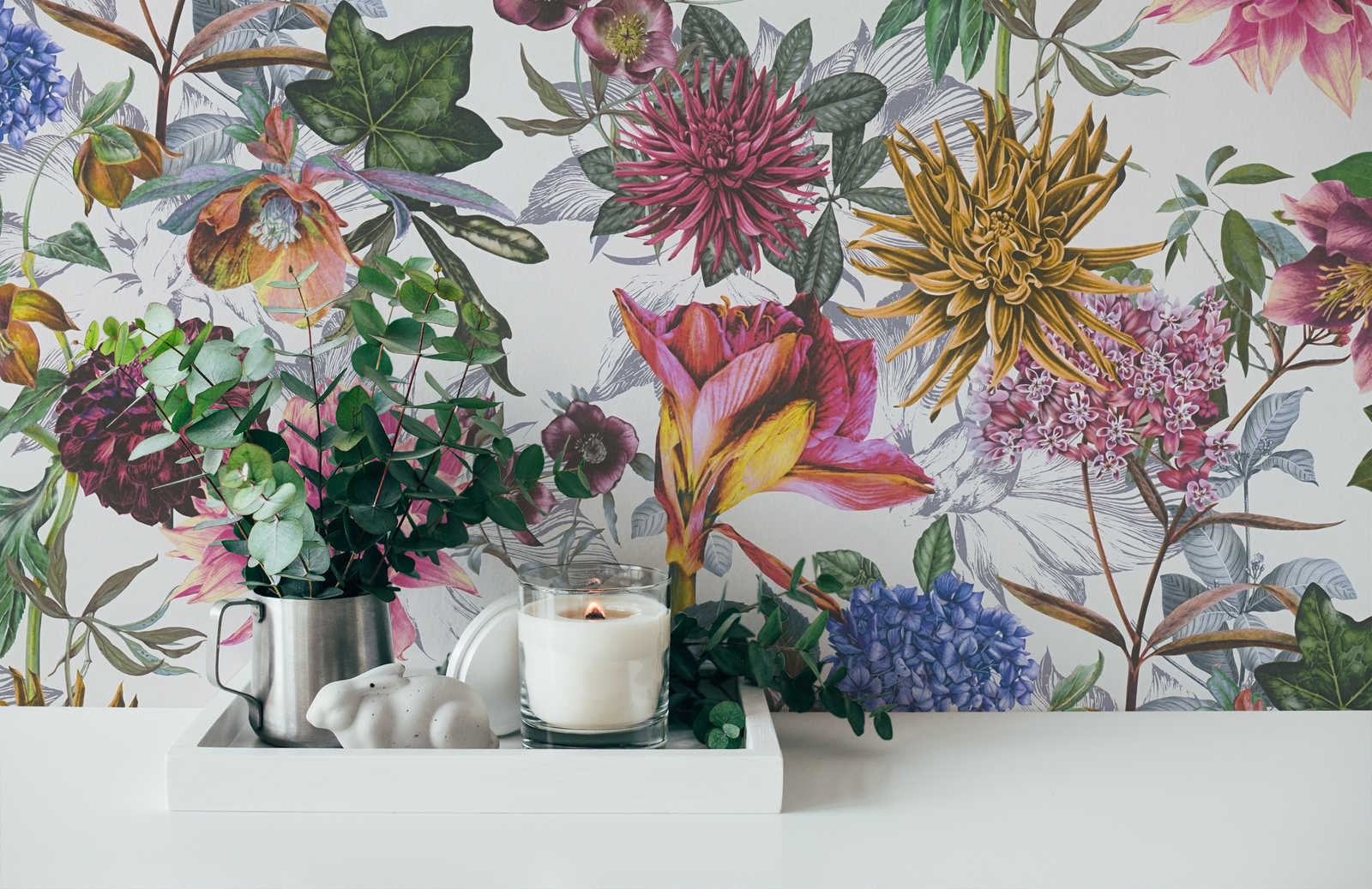 AS Création Vliestapete Dream Flowery Floral 381754
