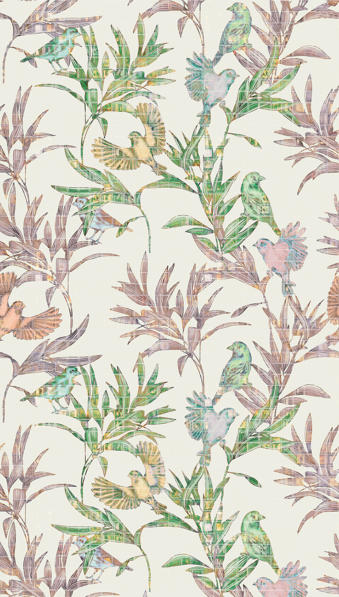 Livingwalls Vliestapete The Wall 3 Vogeltapete 398791