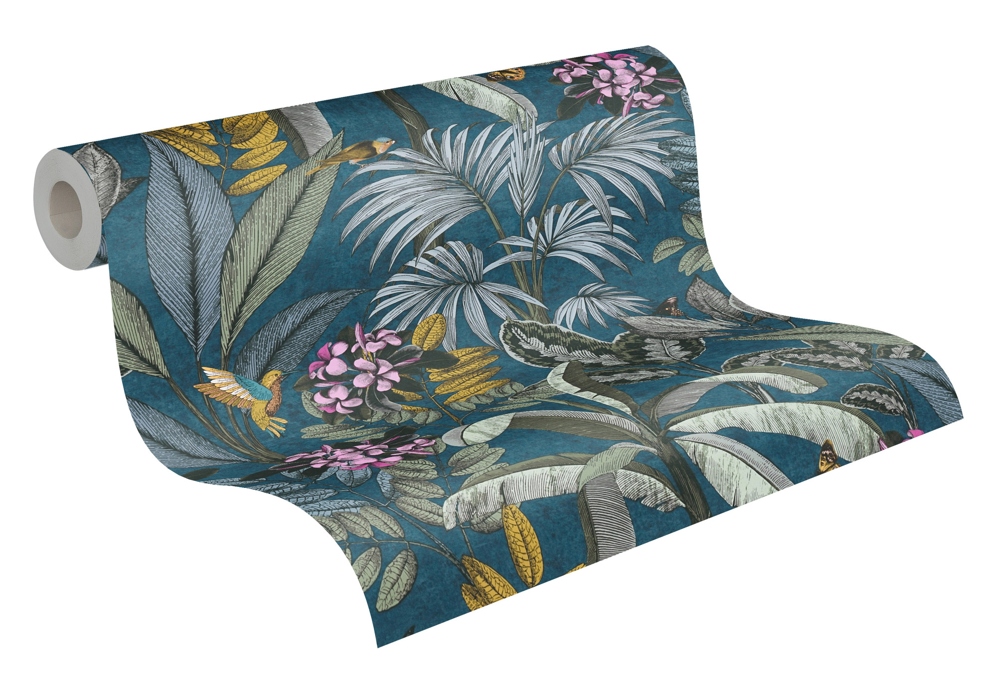 AS Vliestapete PintWalls Tiertapete Blau 387383