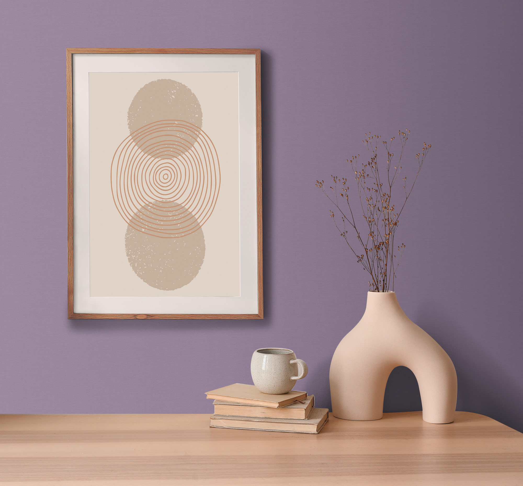 AS Vliestapete PintWalls II Unitapete Violett 389039