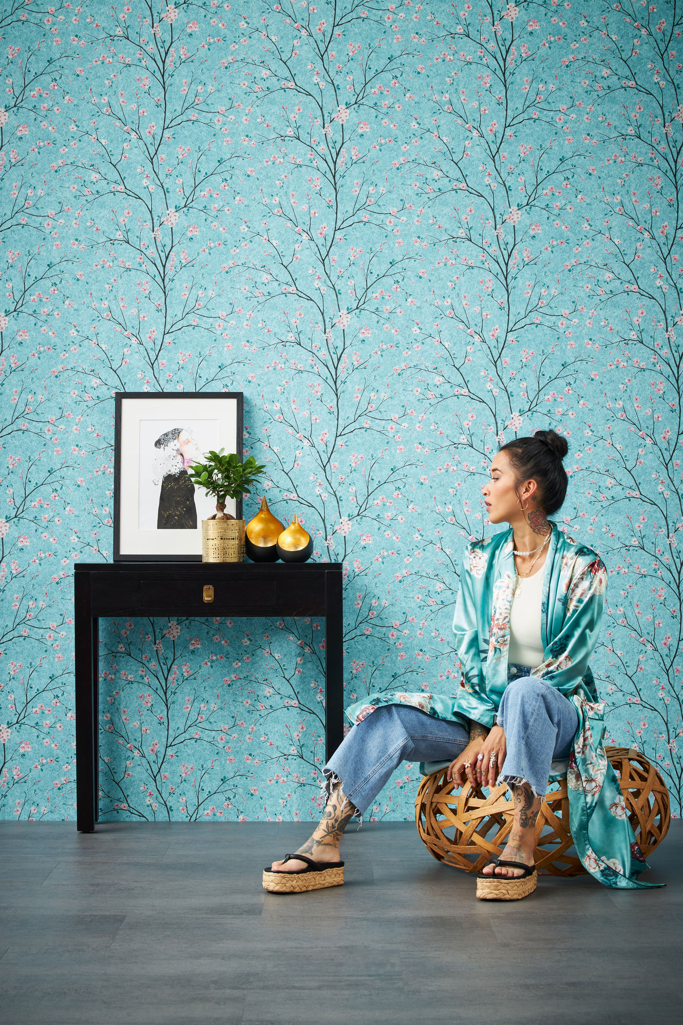 AS Vliestapete Metropolitan Stories 2 Florale Tapete 379123