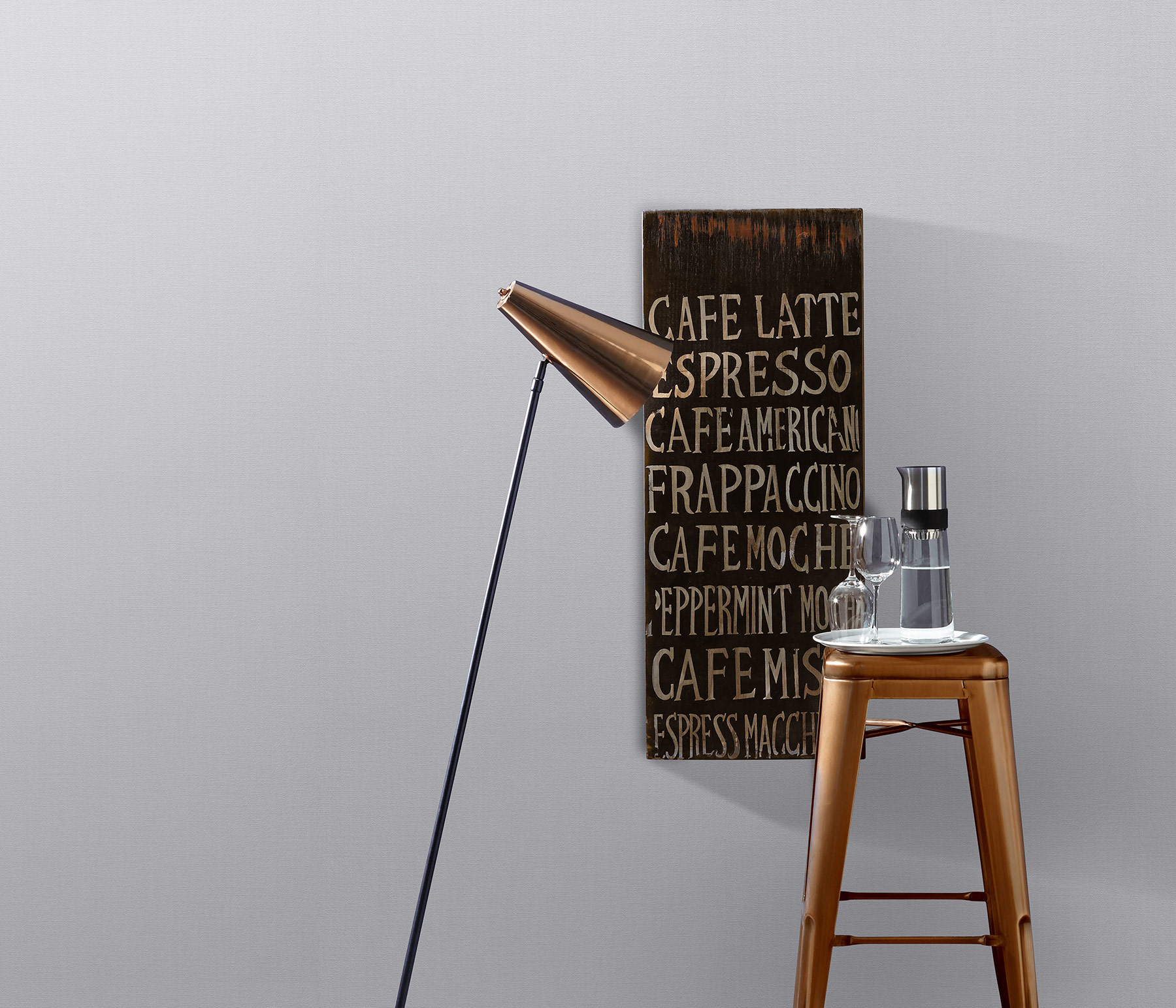 Erismann Vliestapete Spotlight Unitapete grau 1010810