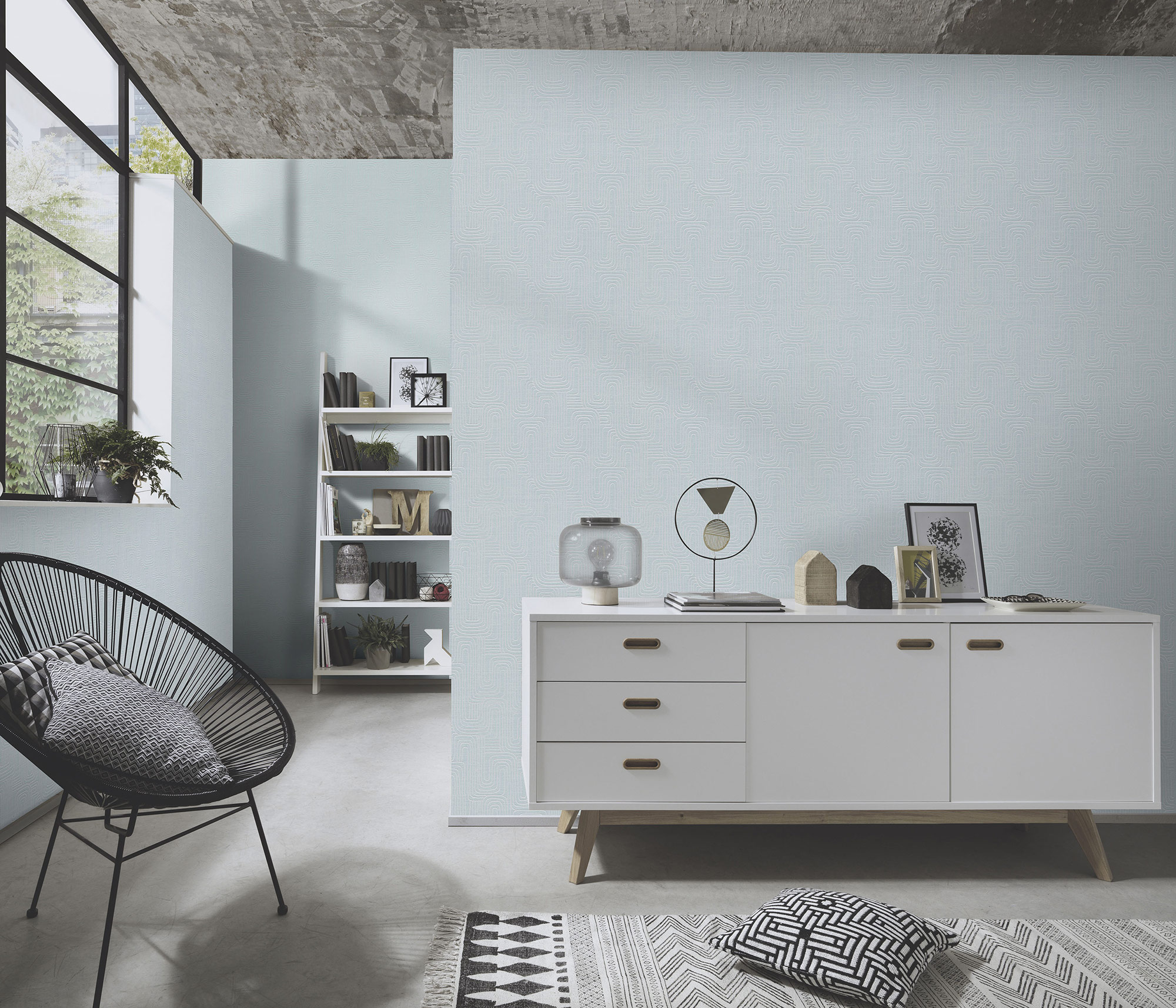 Erismann Vliestapete Opus hellgrün 1046135