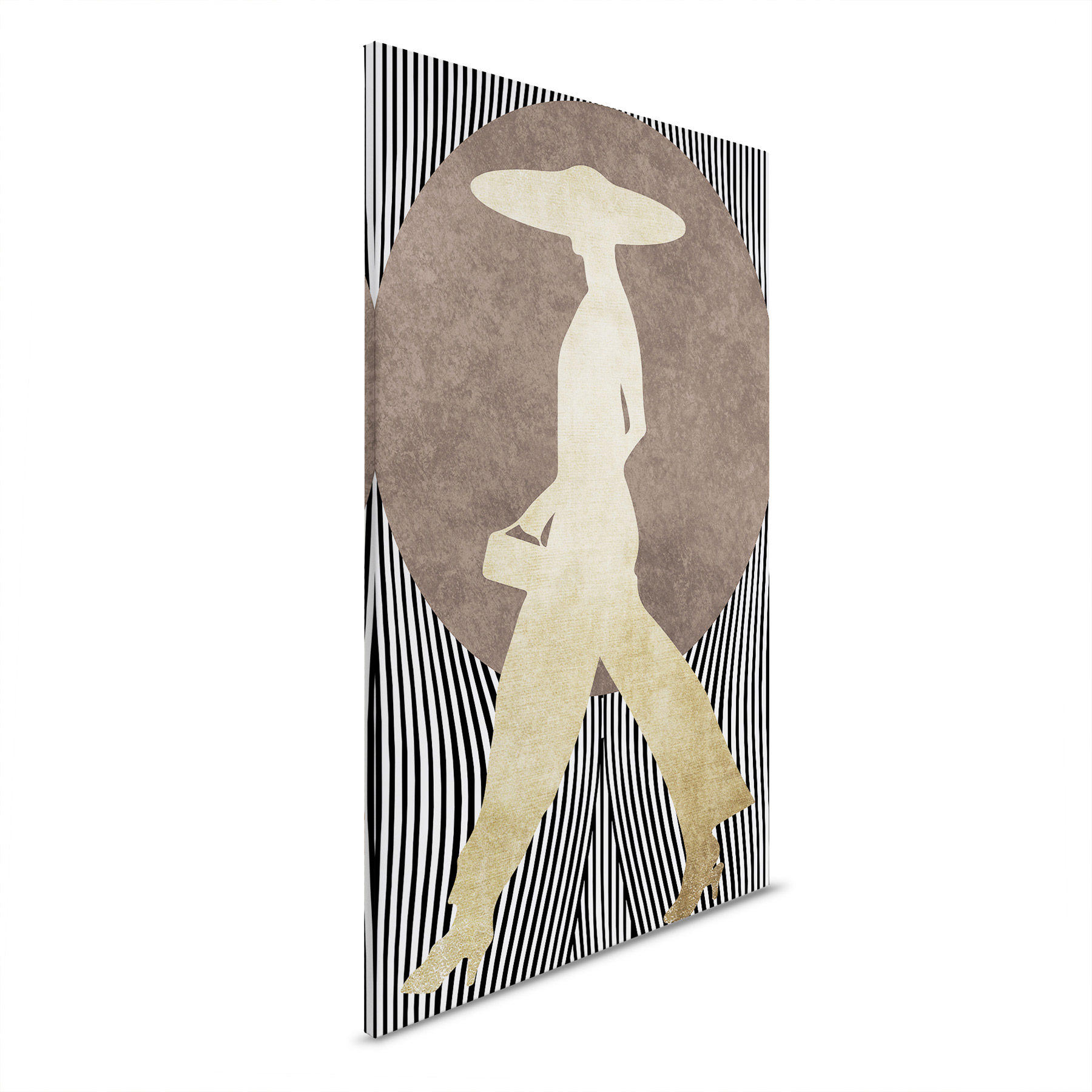 AS Leinwandbild La Madame Noir DD131834