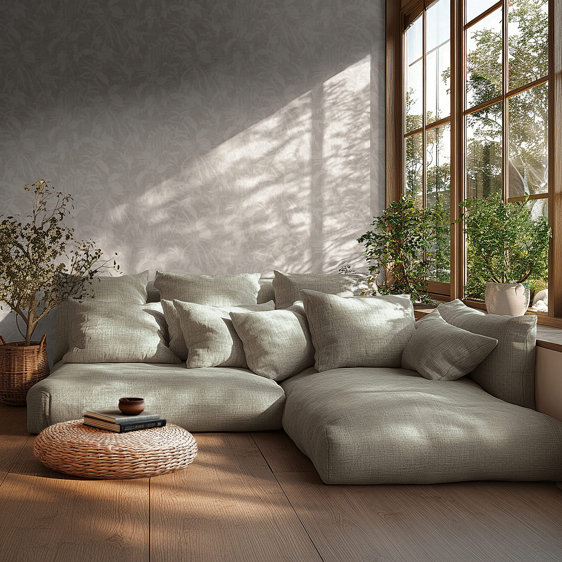 AS Vliestapete MS Hot Spots Floral Weiß 782033