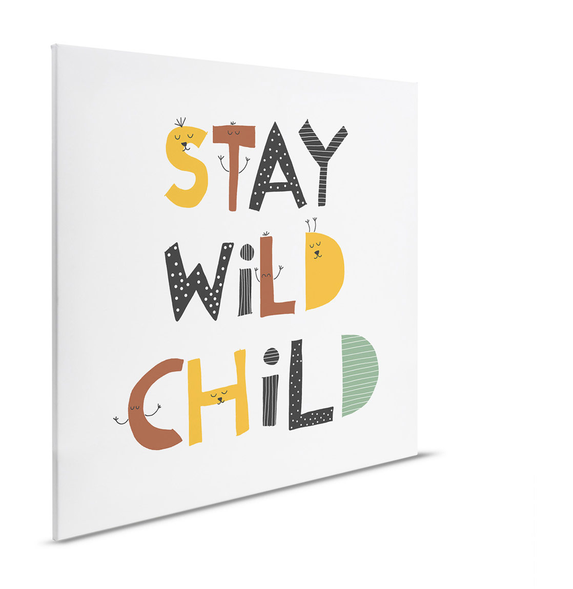 AS Leinwandbild Stay Wild Child 3 DD131738