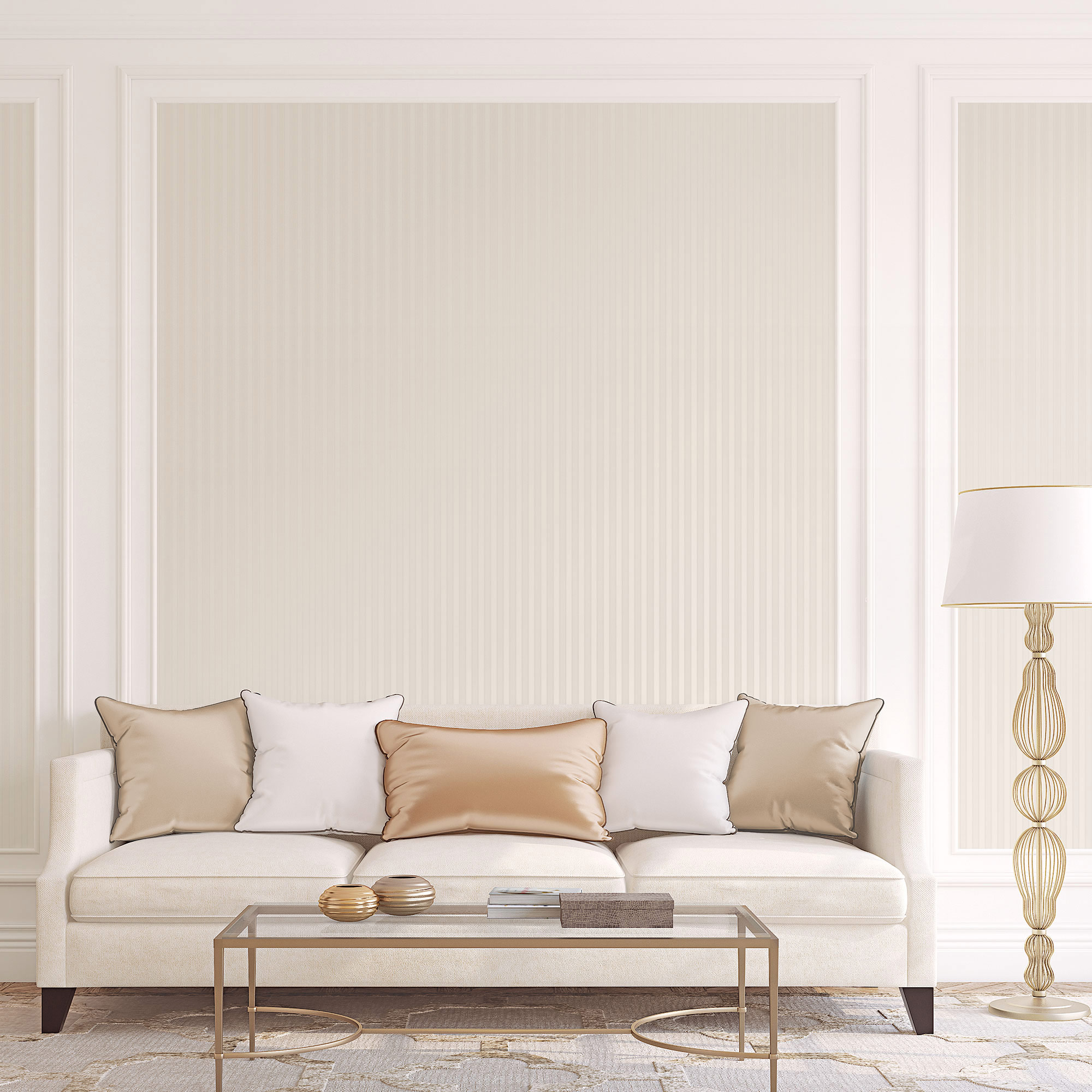 Essener Vliestapete Classic Silks 4 Streifen CI38203