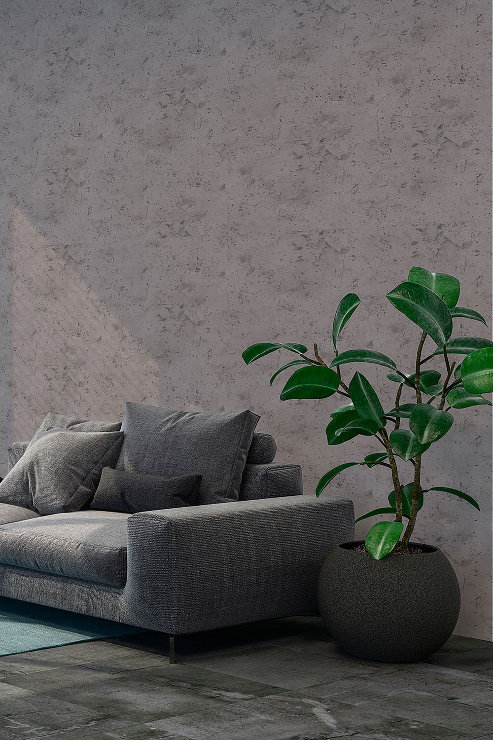 AS Vliestapete New Walls Tapete in Betonoptik 374291