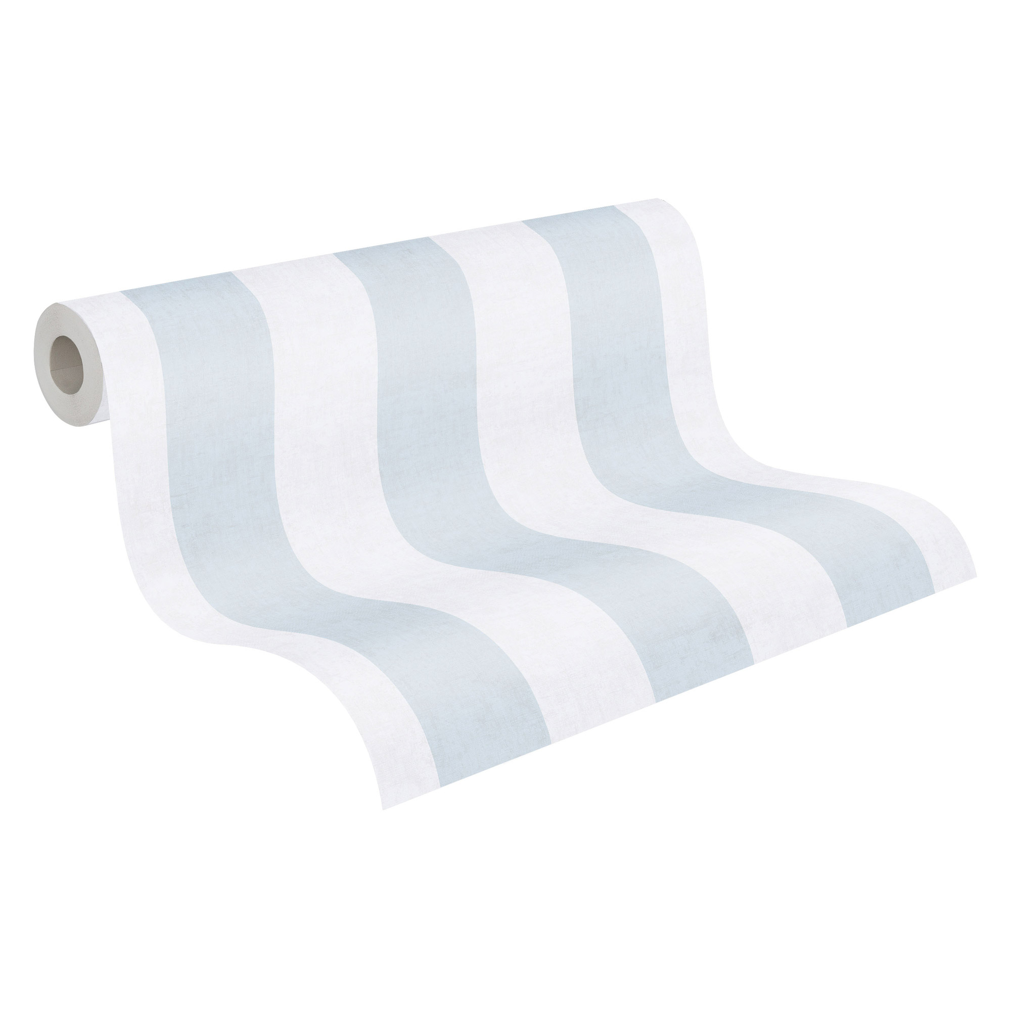 AS Vliestapete Lilly & Luis Streifen Blau 770784