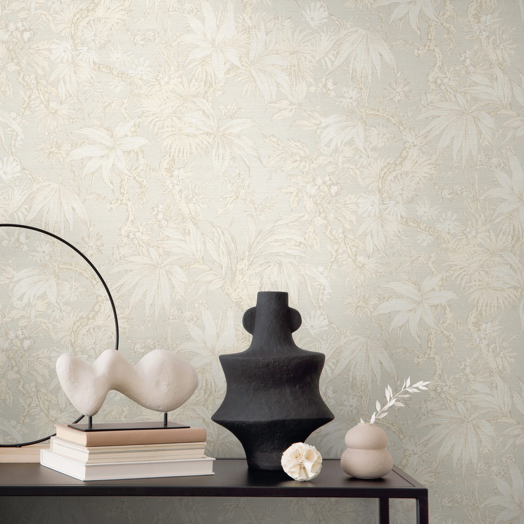 AS Vliestapete History of Art 2 Floral Creme 790471