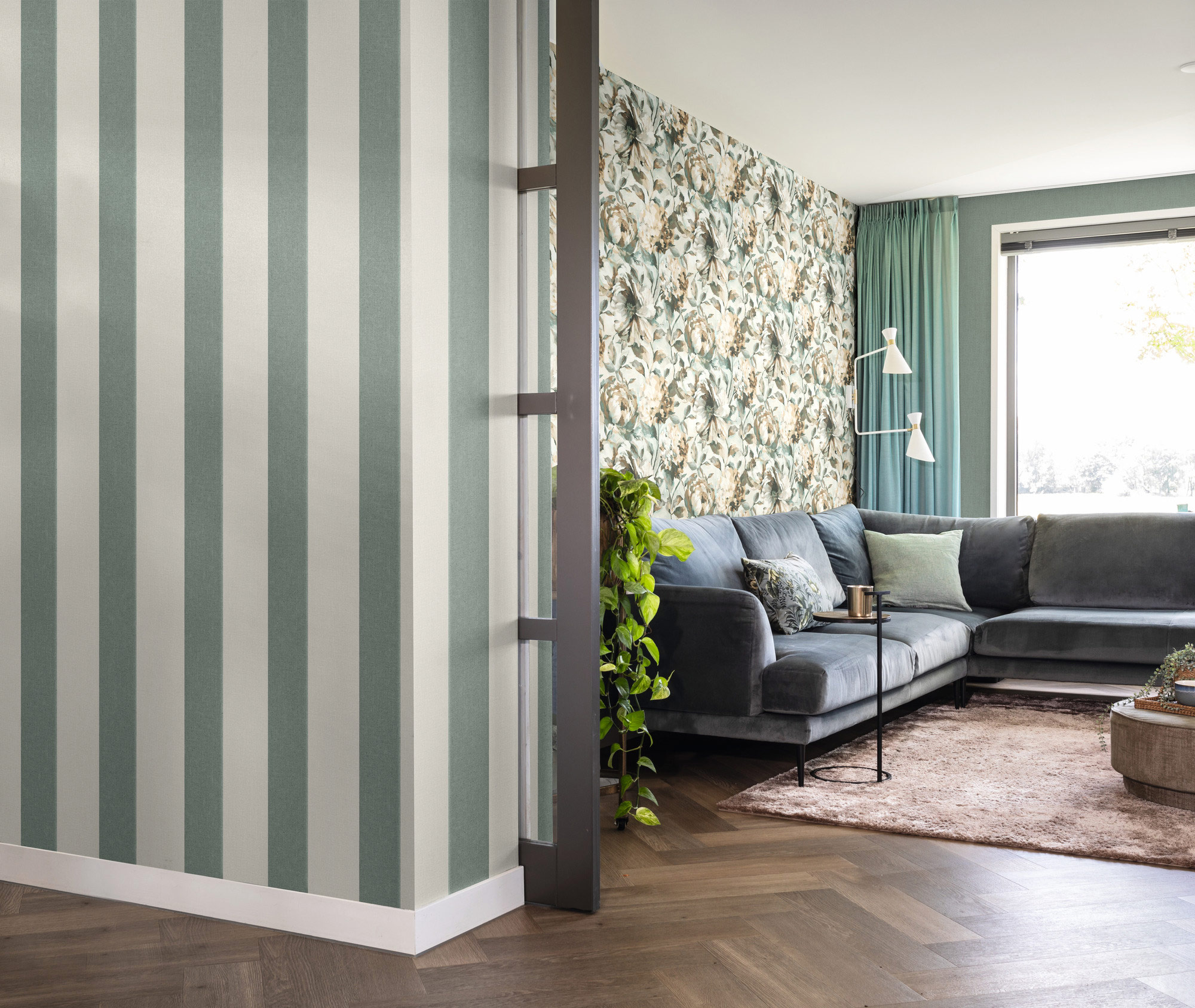 Rasch Vliestapete Florentine 3 Blockstreifen 485448