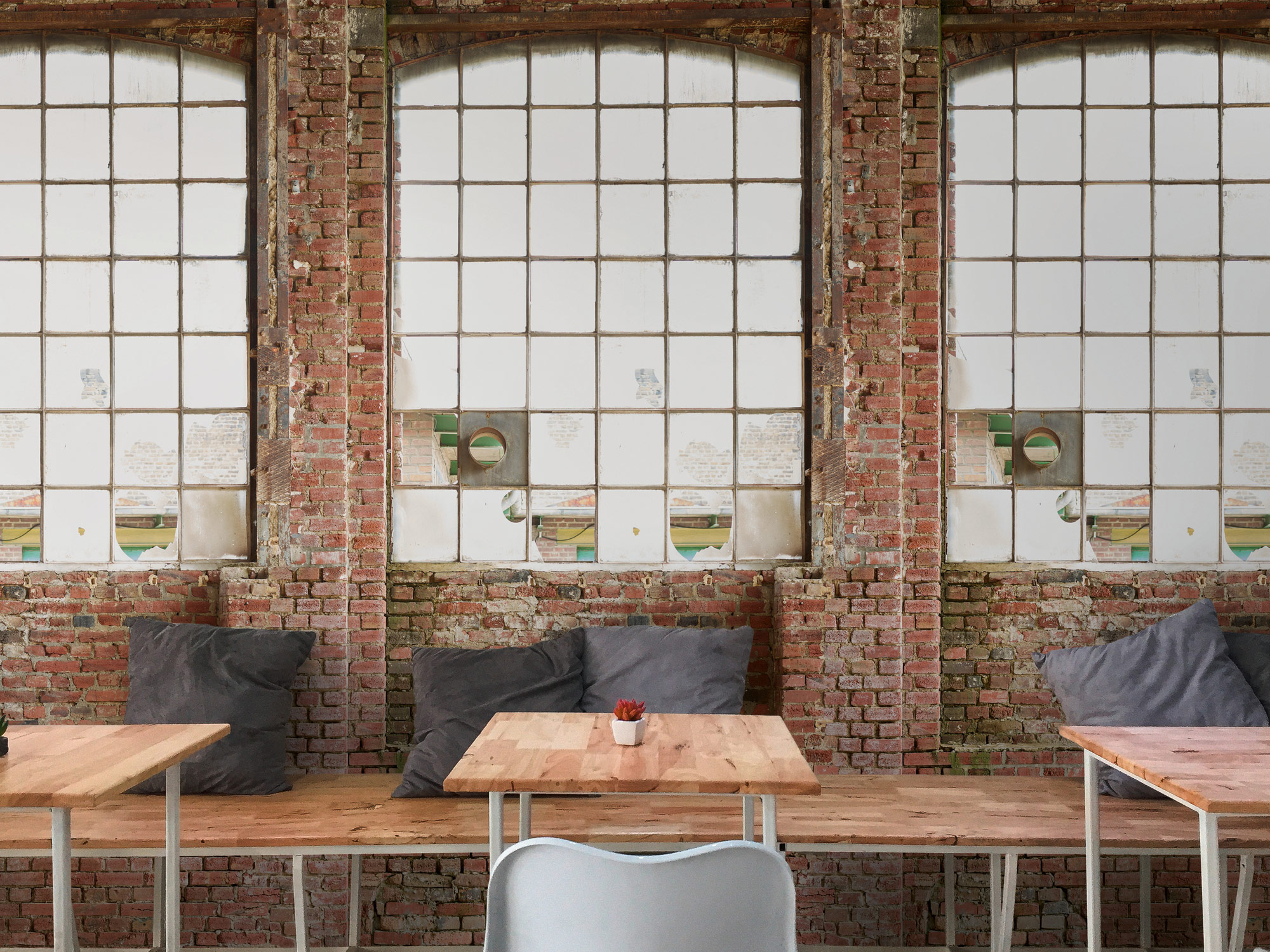 Livingwalls Vliestapete The Wall II Steinwand 392421