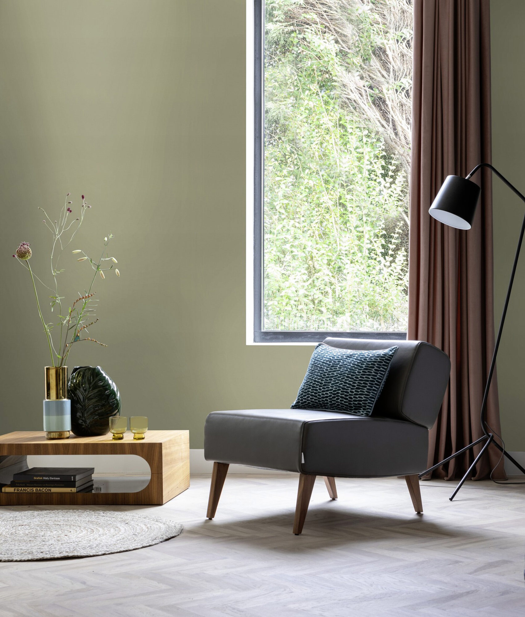 Rasch Vliestapete Allegretto Grün-Dunkelgrün 692709