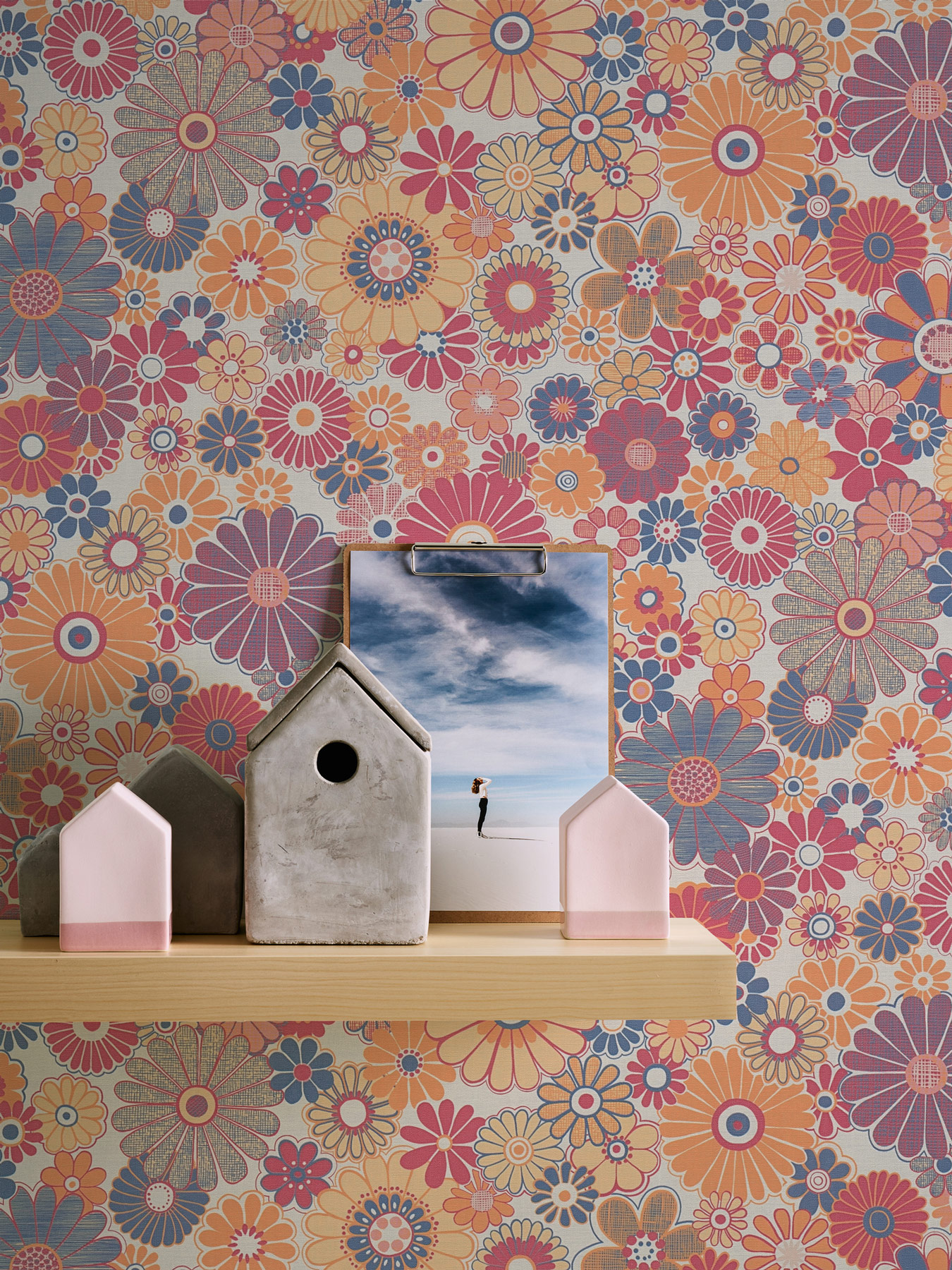 AS Creation Vliestapete Retro Chic Rot 395354