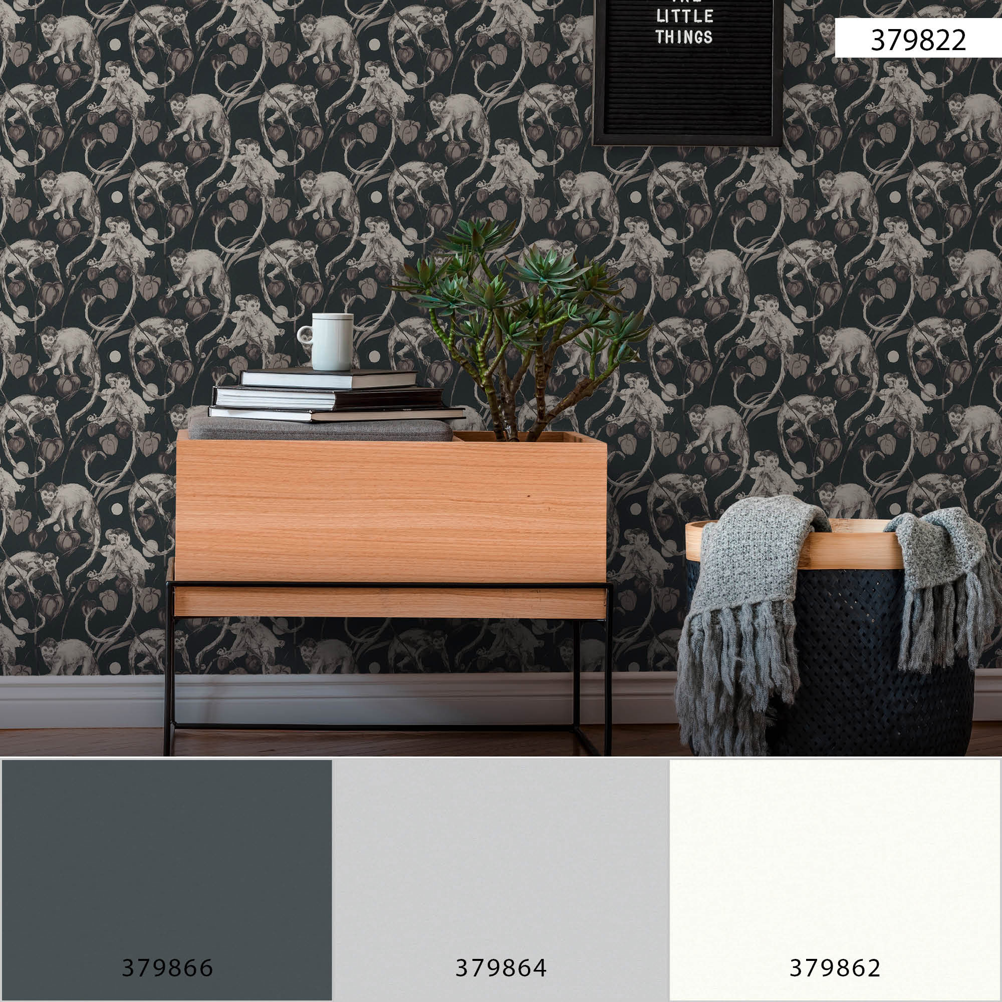 AS Vliestapete Michalsky 4 Dschungel schwarz 379822