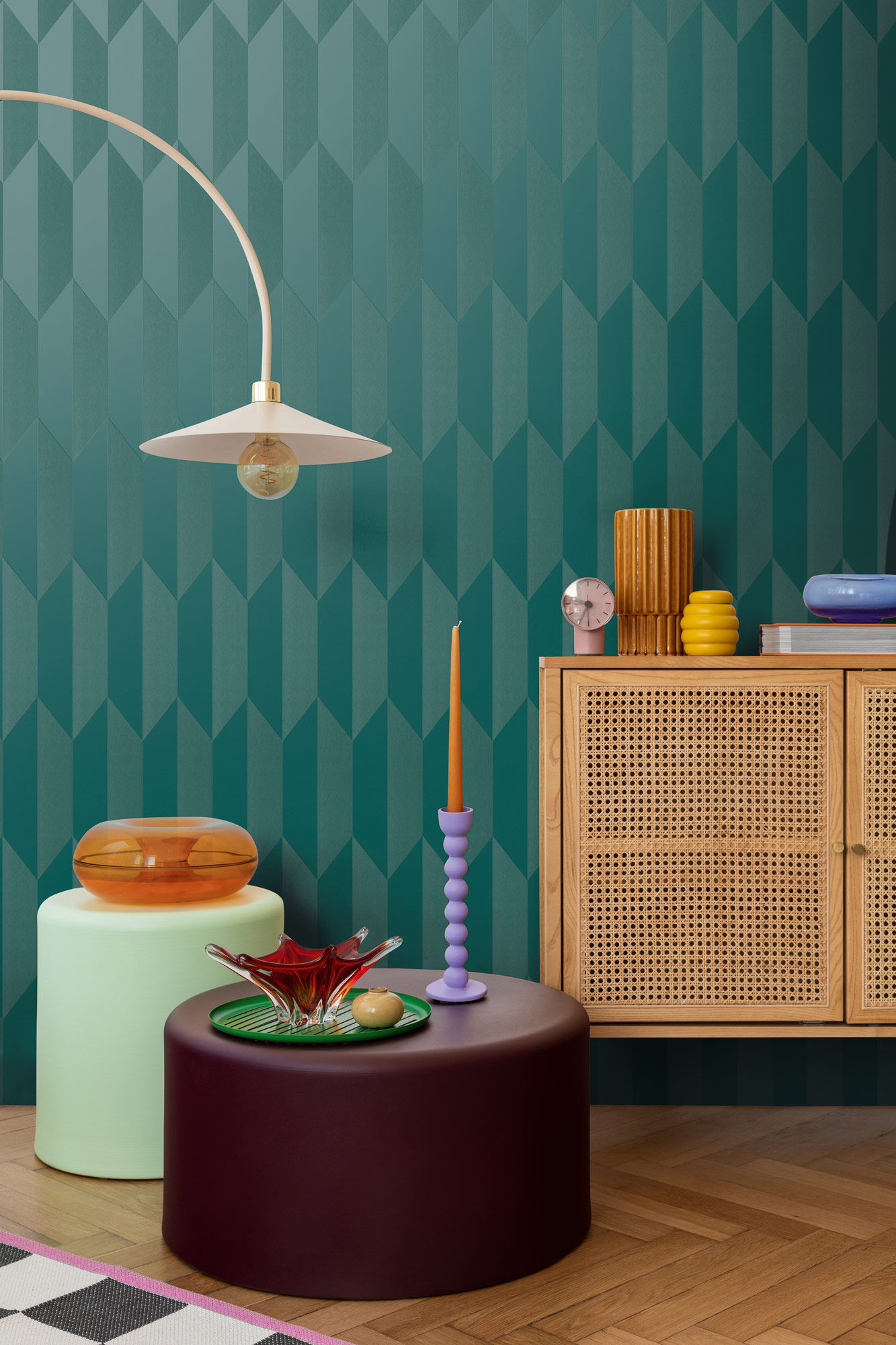 AS Vliestapete CosmoLiving 3D Blau 790867