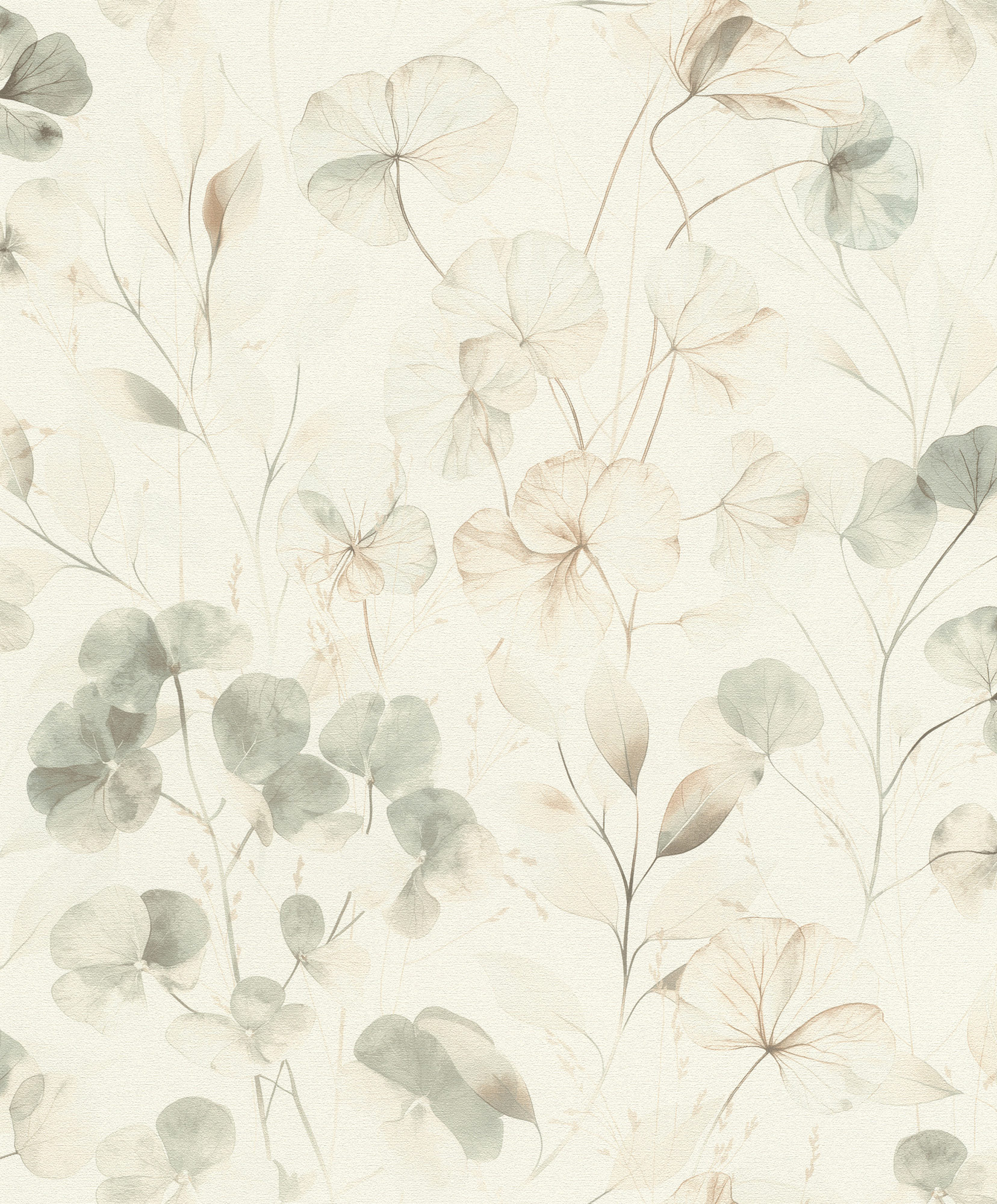 Rasch Vliestapete Farm Living Aquarell Blumen 709070