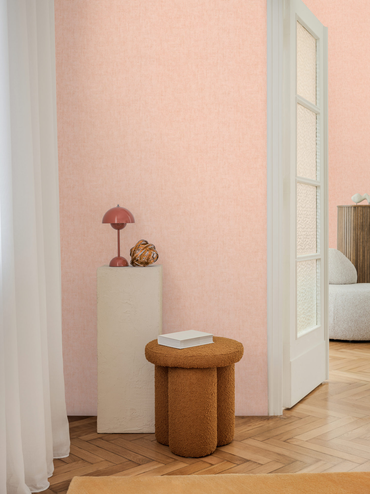 AS Vliestapete CosmoLiving Uni Rosa 791098 AS Vliestapete CosmoLiving Uni Rosa 791098